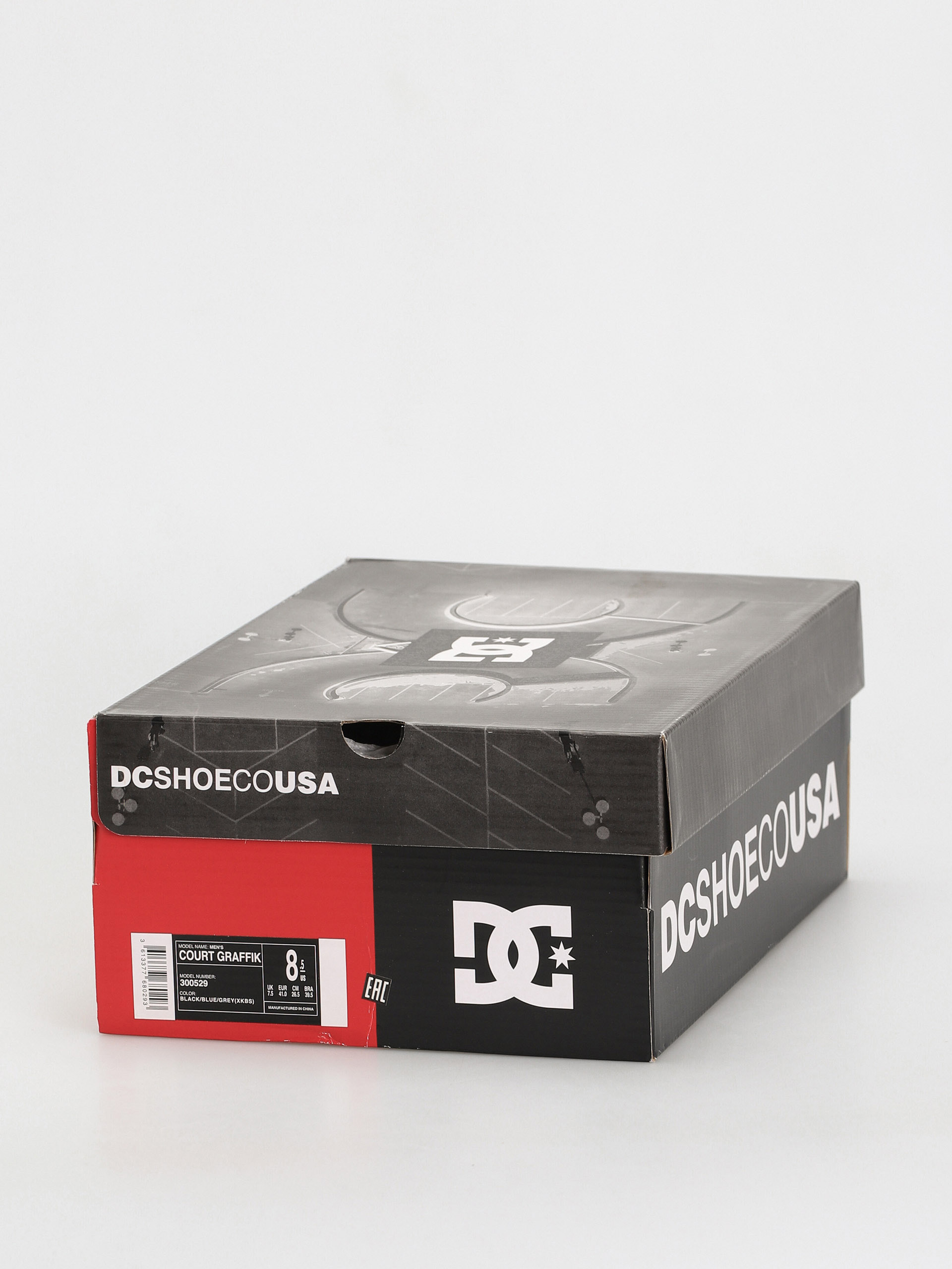 DC Court Graffik Shoes (black/blue/grey)