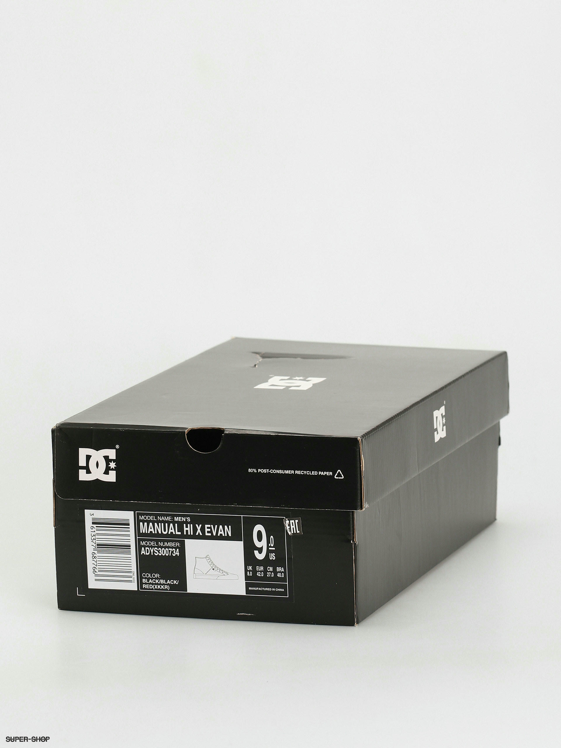 DC Men's Manual Hi Evan Collaboration Sneakers