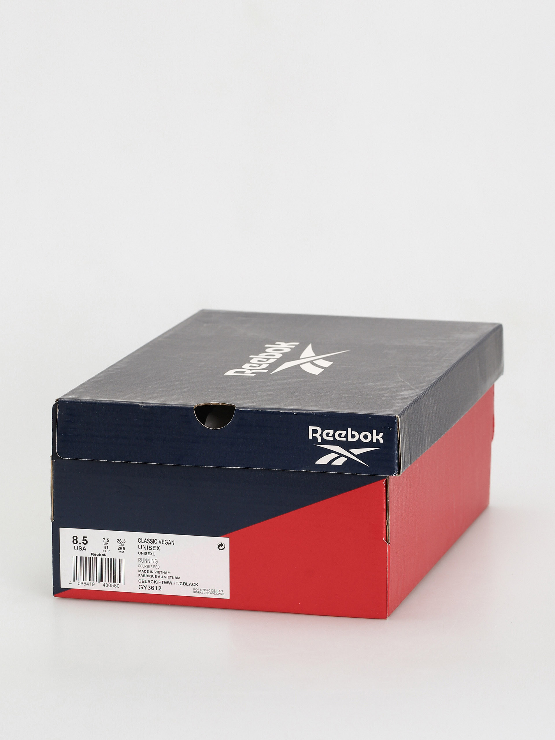 Reebok Classic Vegan Shoes (cblack/ftwwht/cblack)