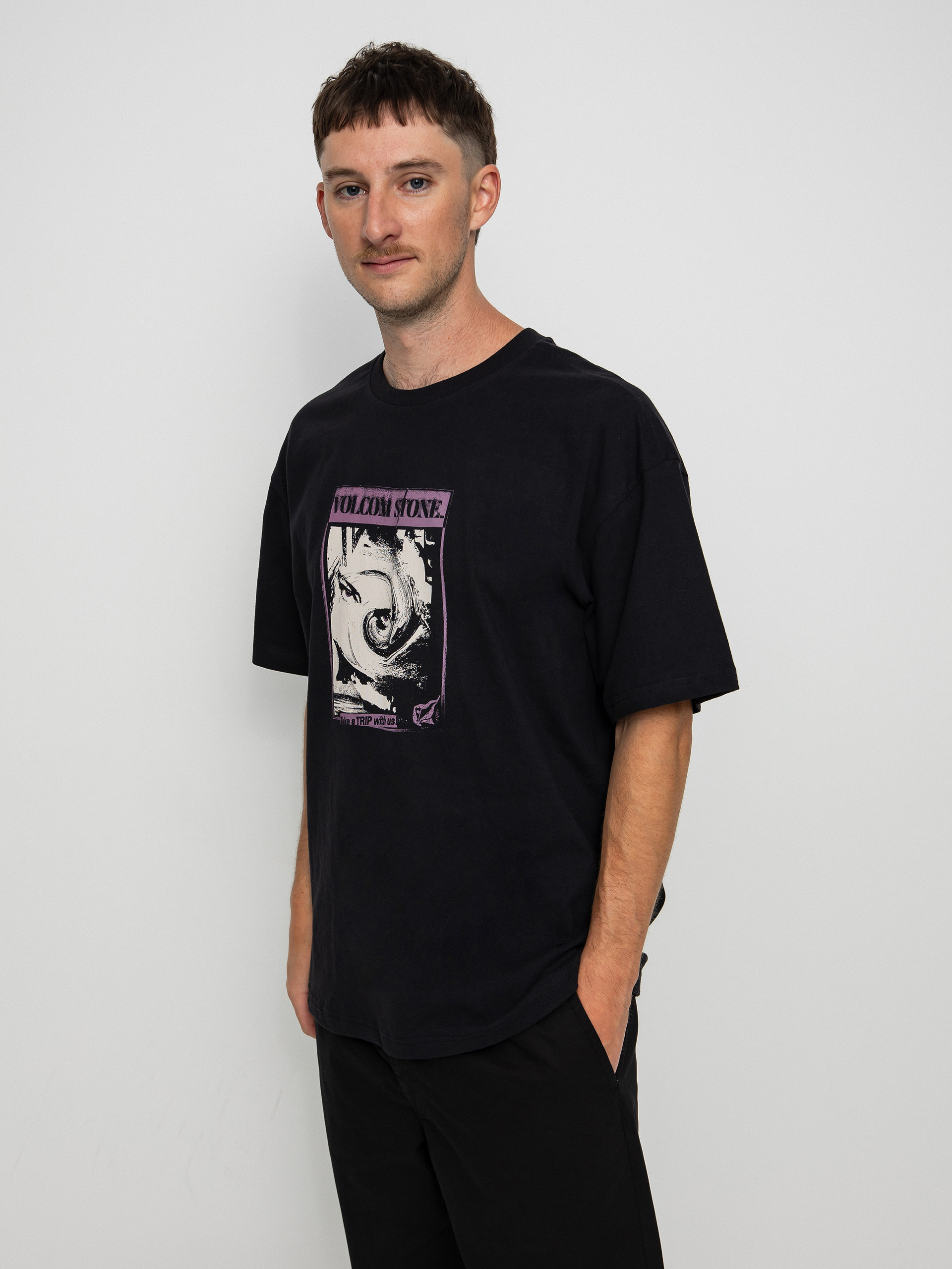 Volcom Psych Trip Lse T-shirt (black)