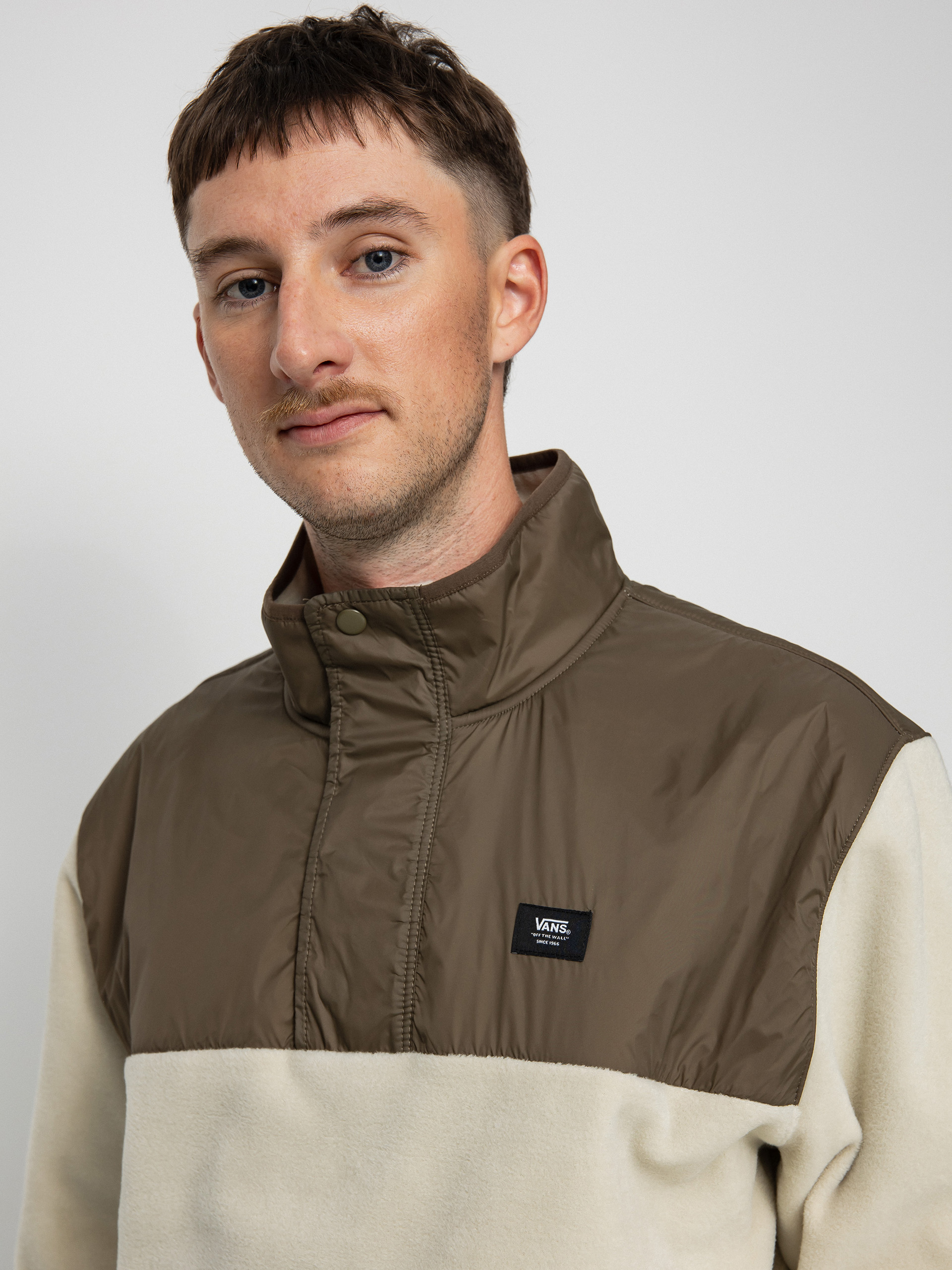 Herren Vans Mammoth Hoodie (oatmeal/canteen)