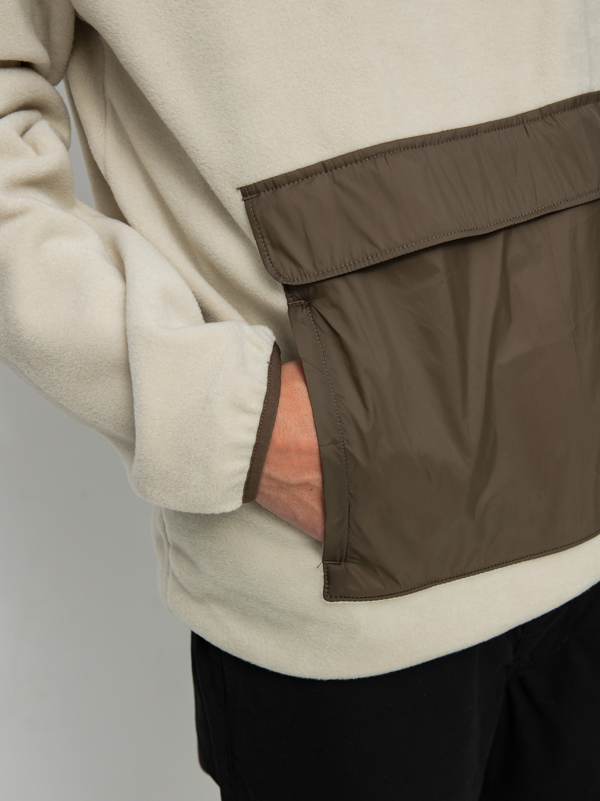 Herren Vans Mammoth Hoodie (oatmeal/canteen)