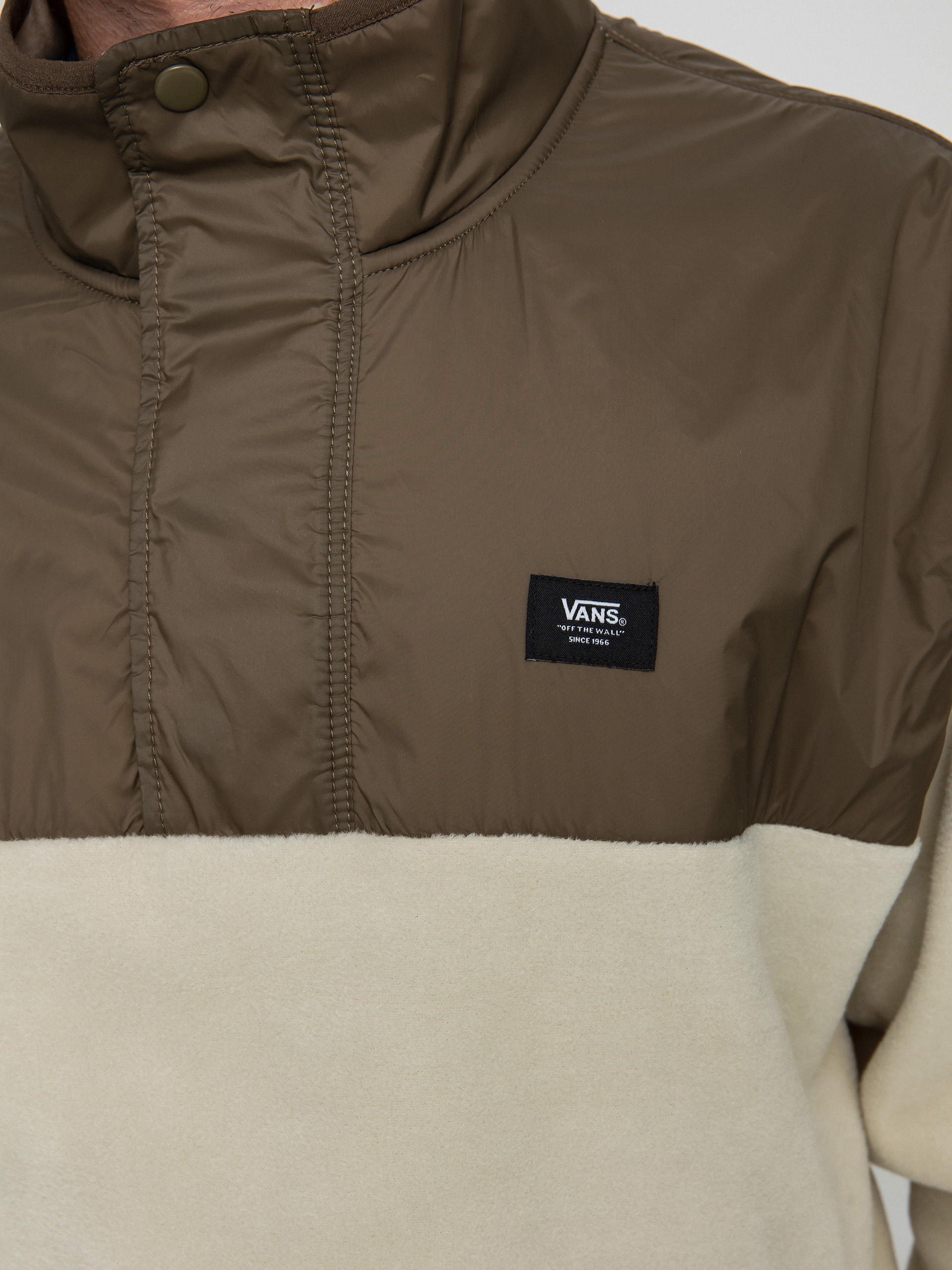 Herren Vans Mammoth Hoodie (oatmeal/canteen)
