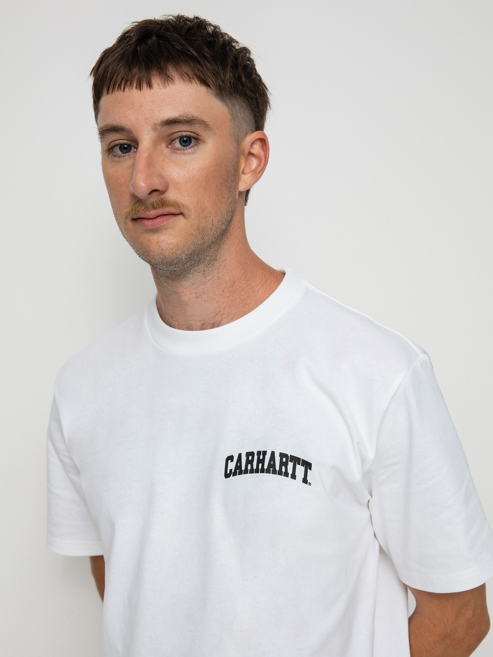 Carhartt WIP University Script T-shirt (white/black)