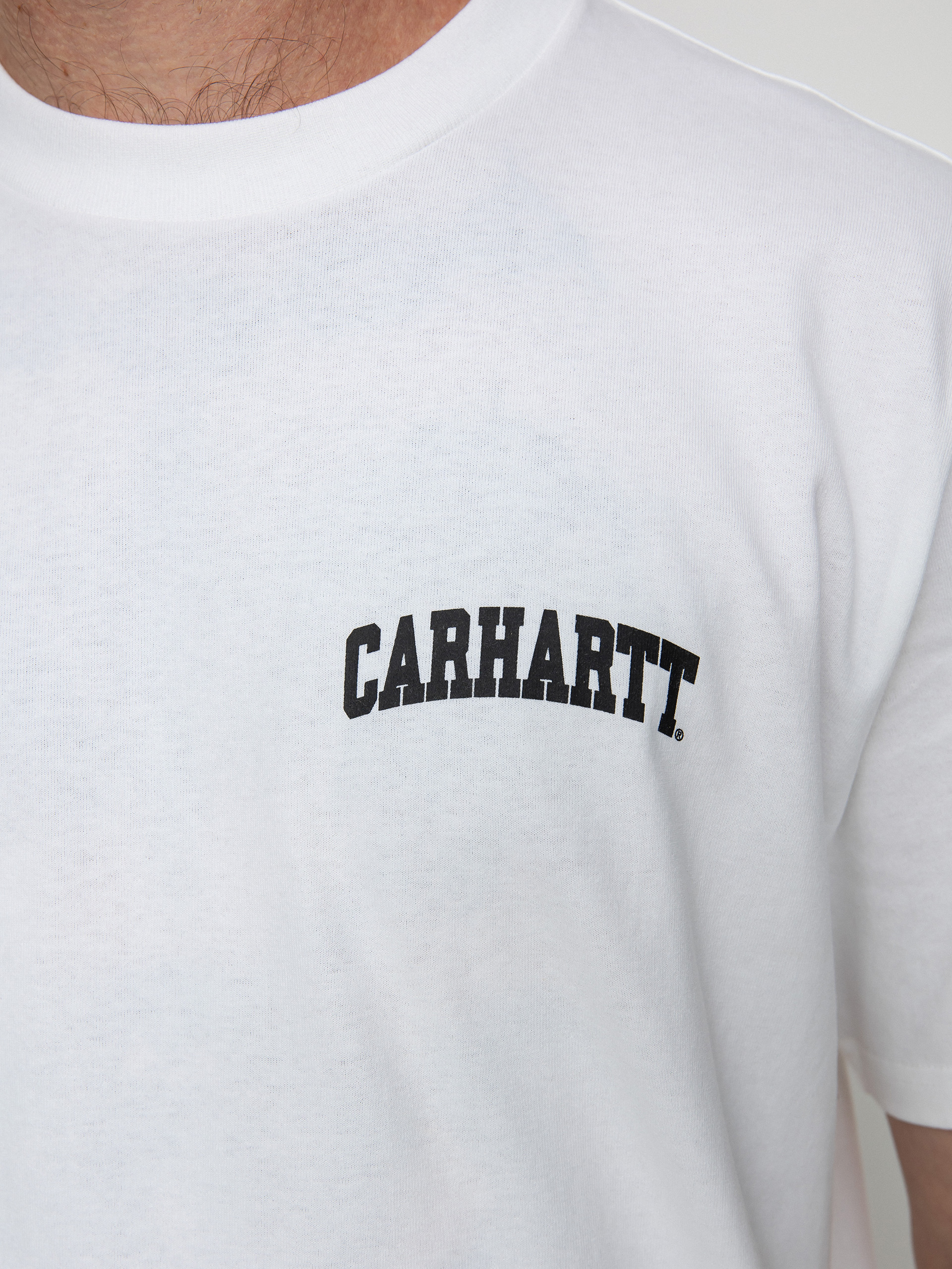 Carhartt WIP University Script T-shirt (white/black)