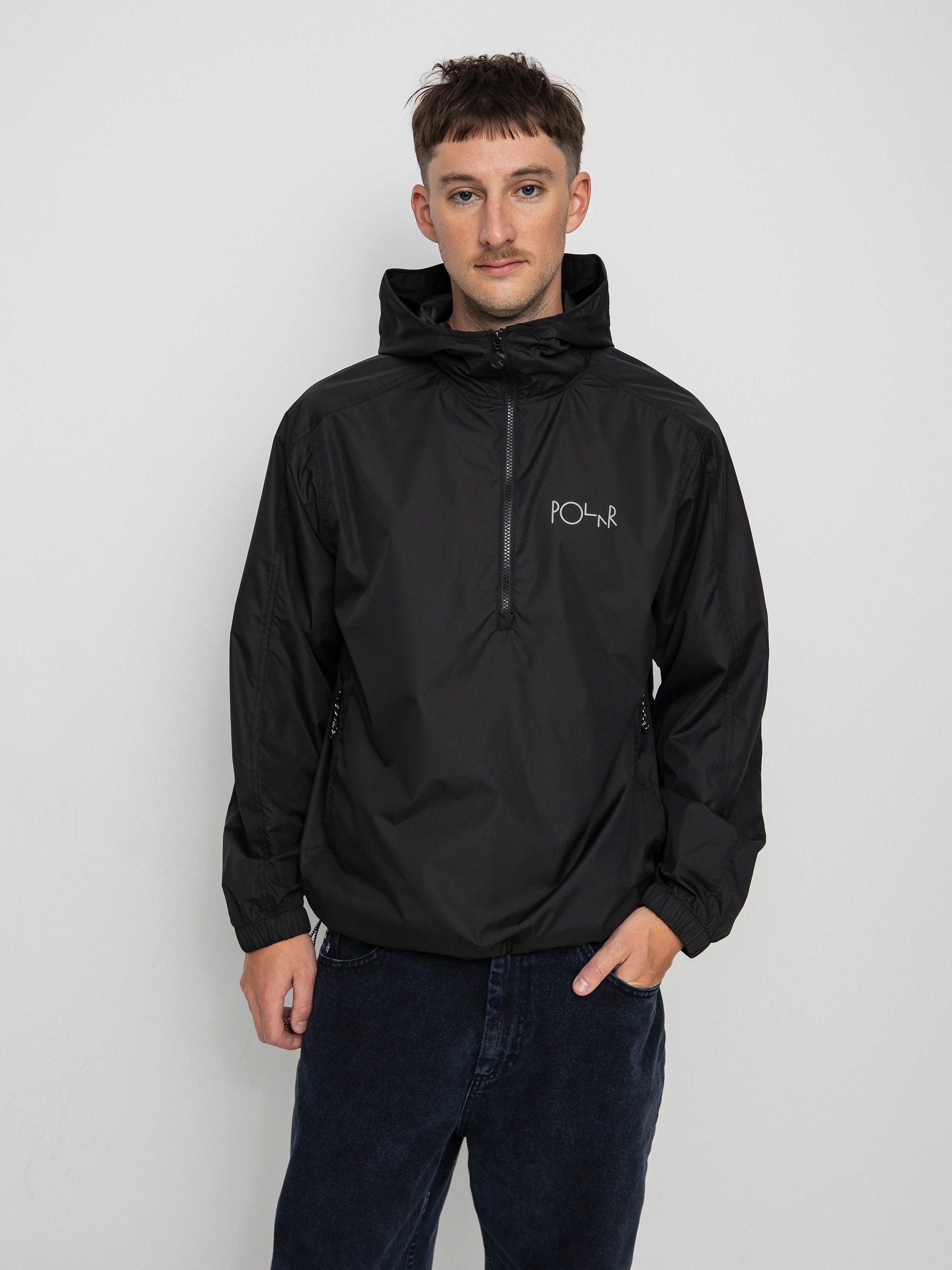 Polar Skate Packable Anorak Jacket (black)