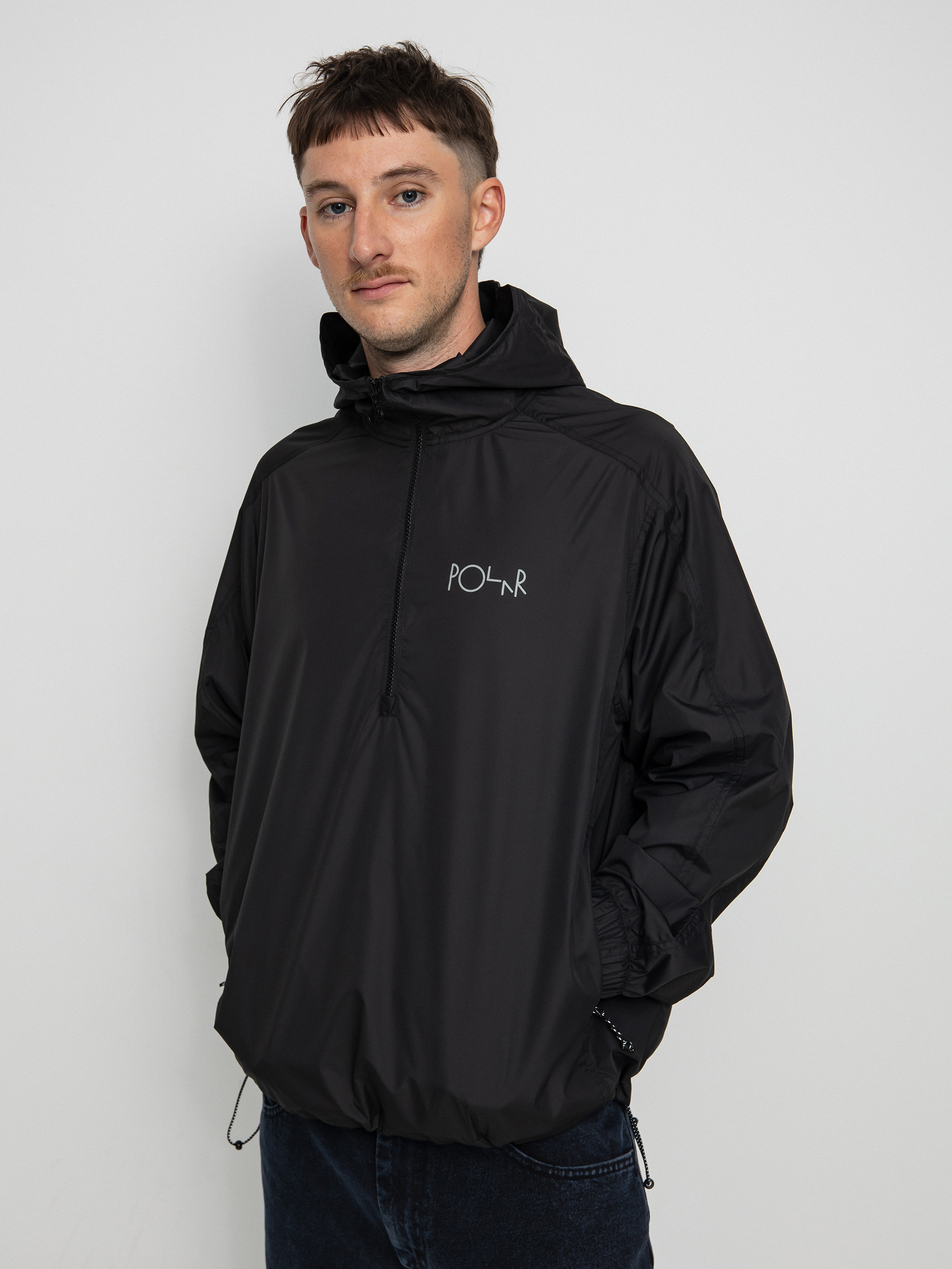 Polar Skate Packable Anorak Jacke (black)