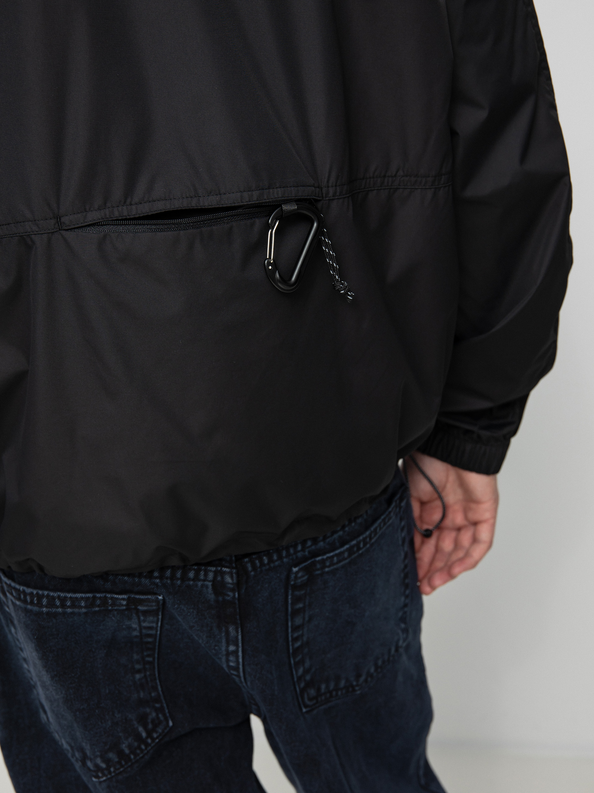 Polar Skate Packable Anorak Jacke (black)