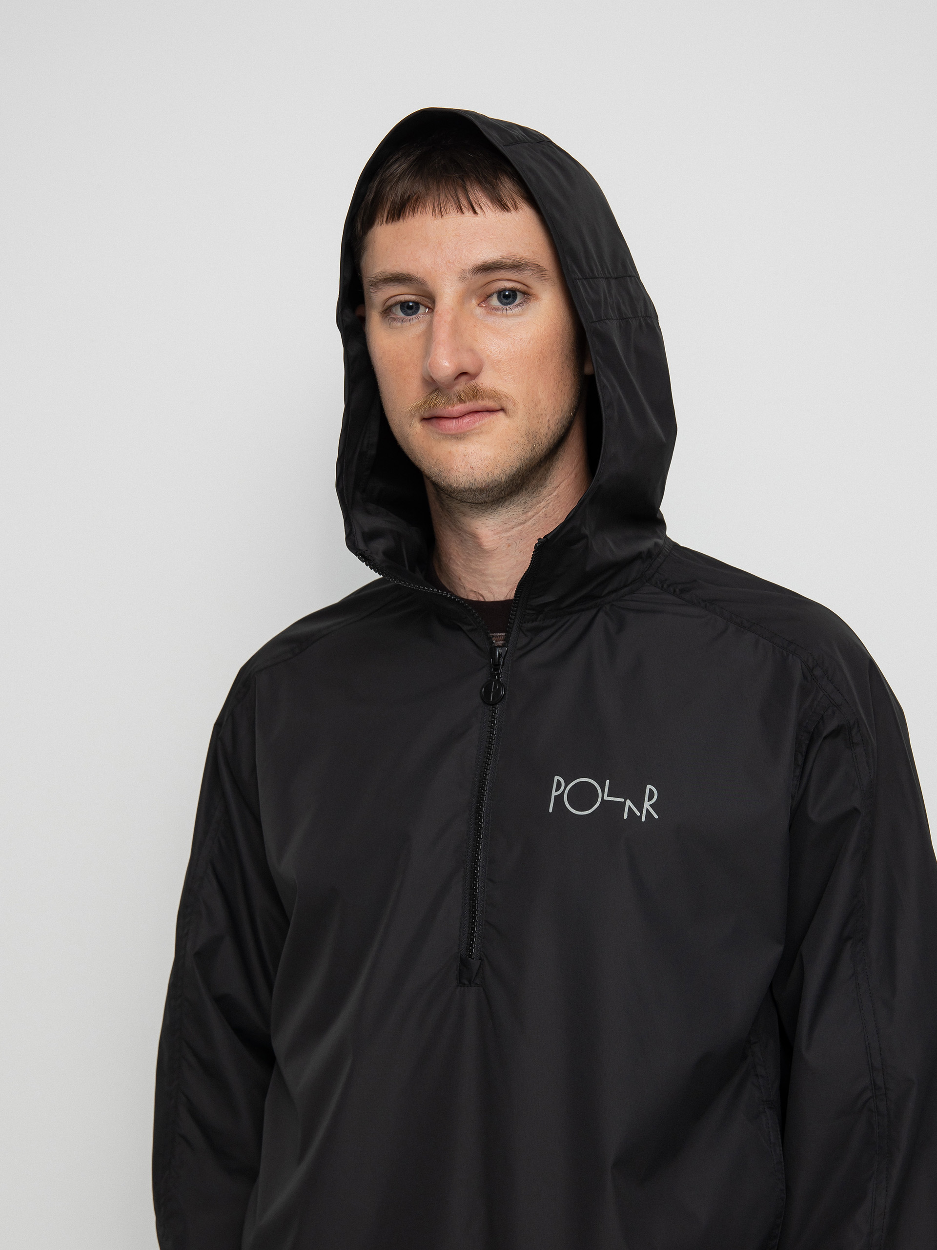 Polar Skate Packable Anorak Jacke (black)