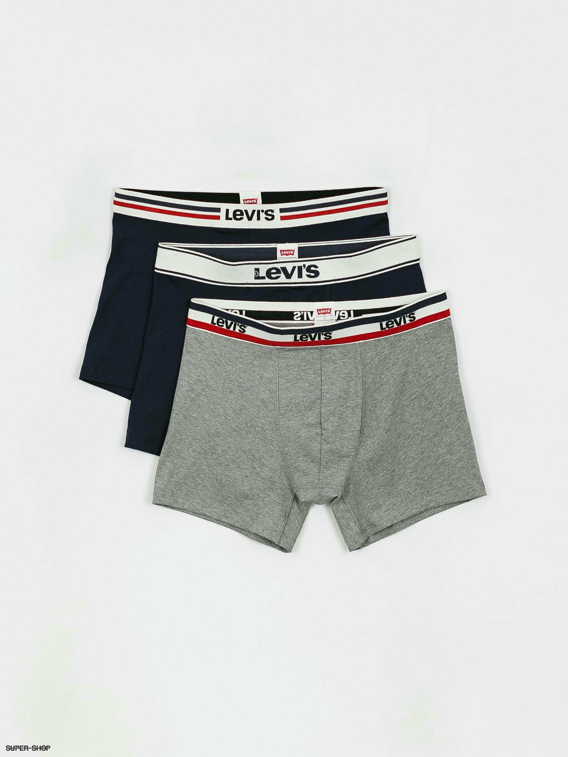 Levi's® Giftbox Iconic Underwear (navy/mid grey melange)