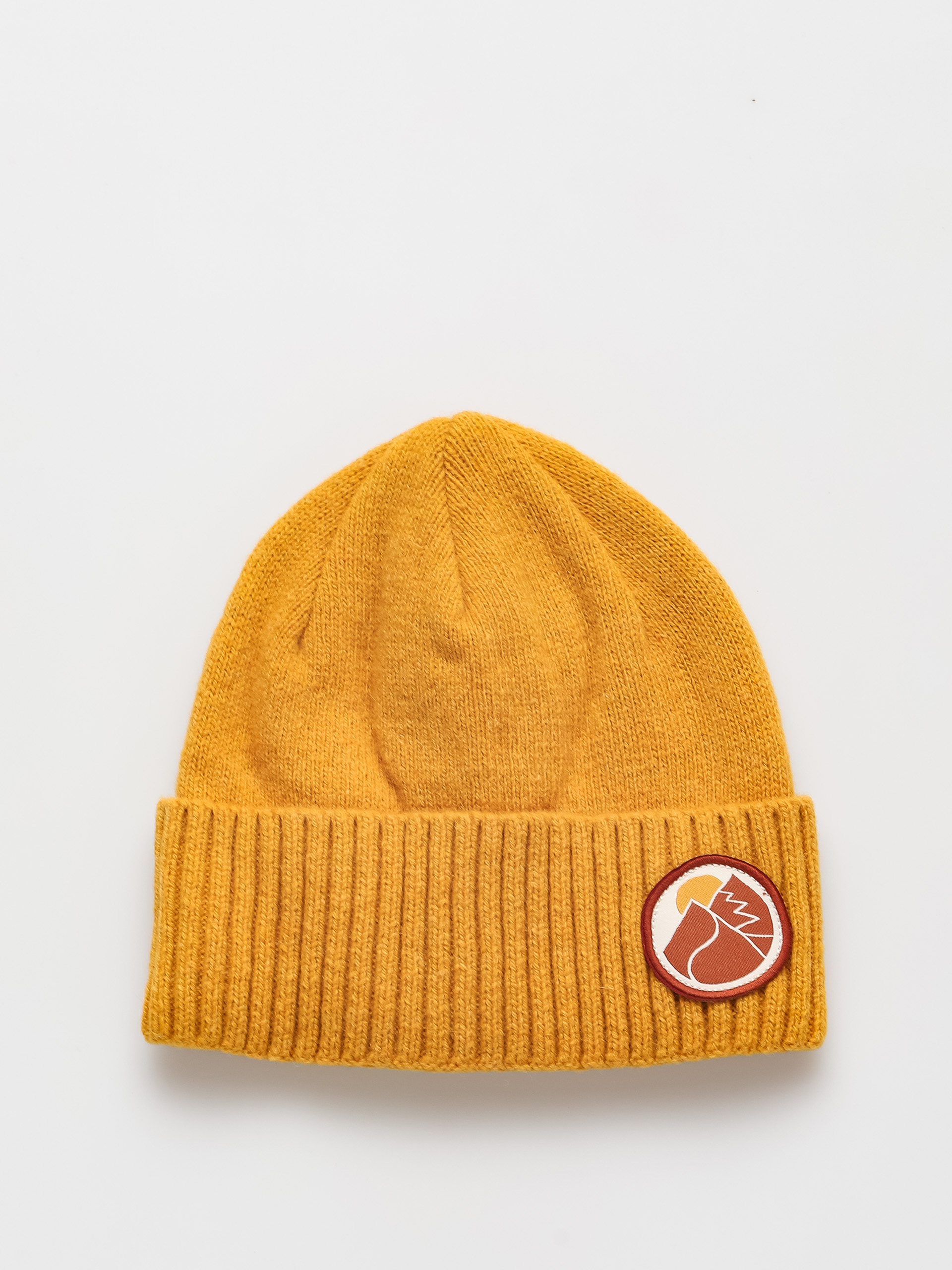 Patagonia Brodeo Beanie yellow (slow going patch/cabin gold)