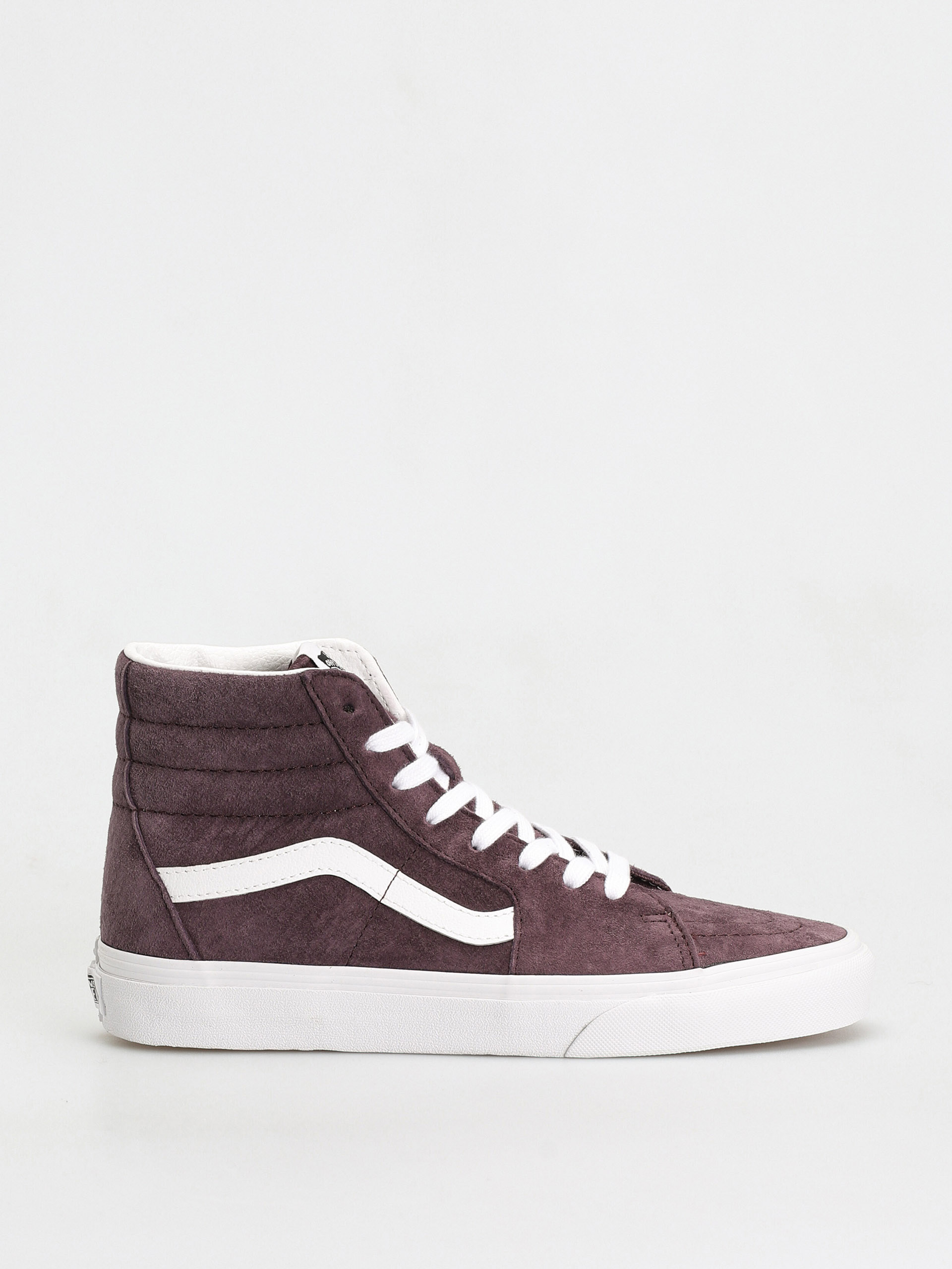 Vans Sk8 Hi Shoes (pig suede wine tasting)