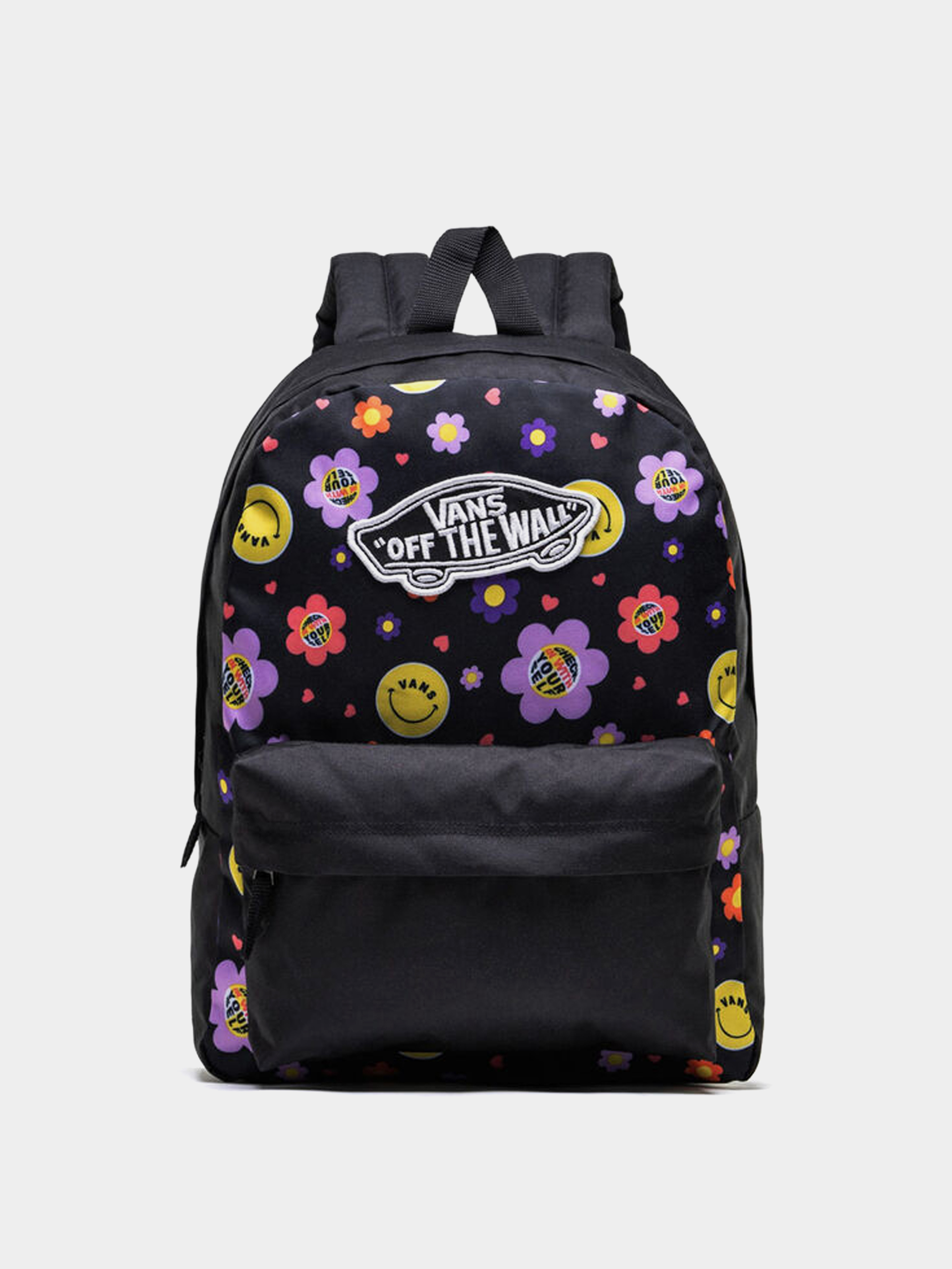 Vans Realm Backpack Wmn black (radically happy black/dubarry)
