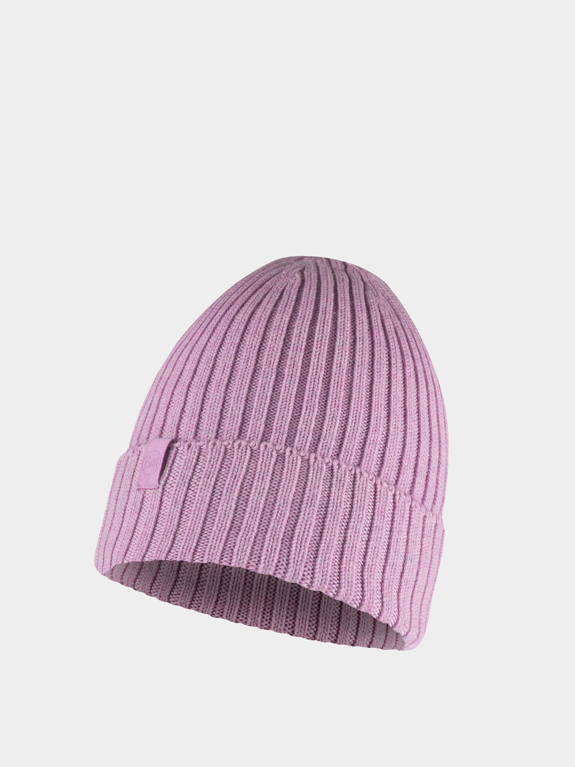 Buff Knitted Beanie (norval pansy)