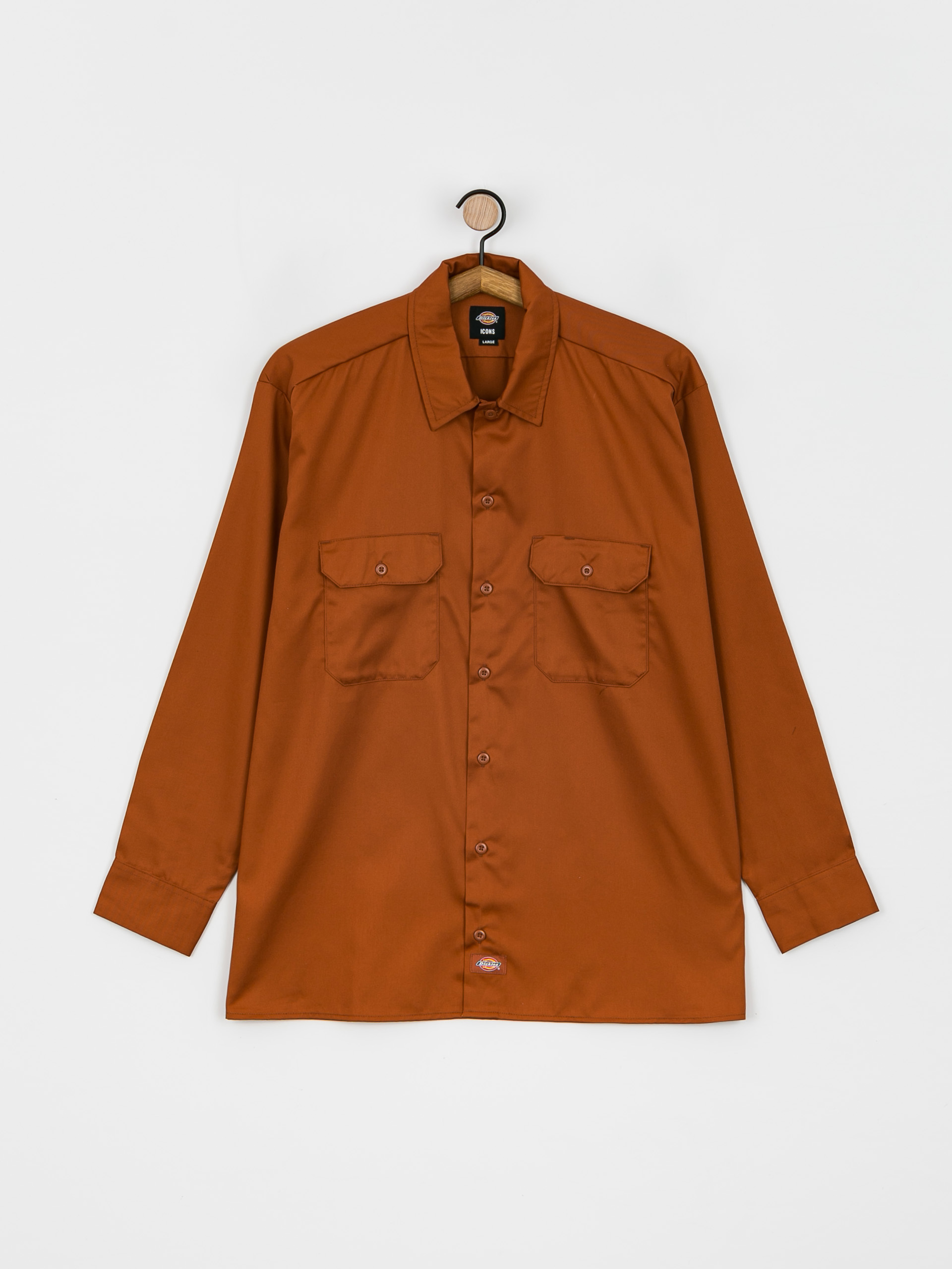 Dickies Work Shirt Hemd (gingerbread)
