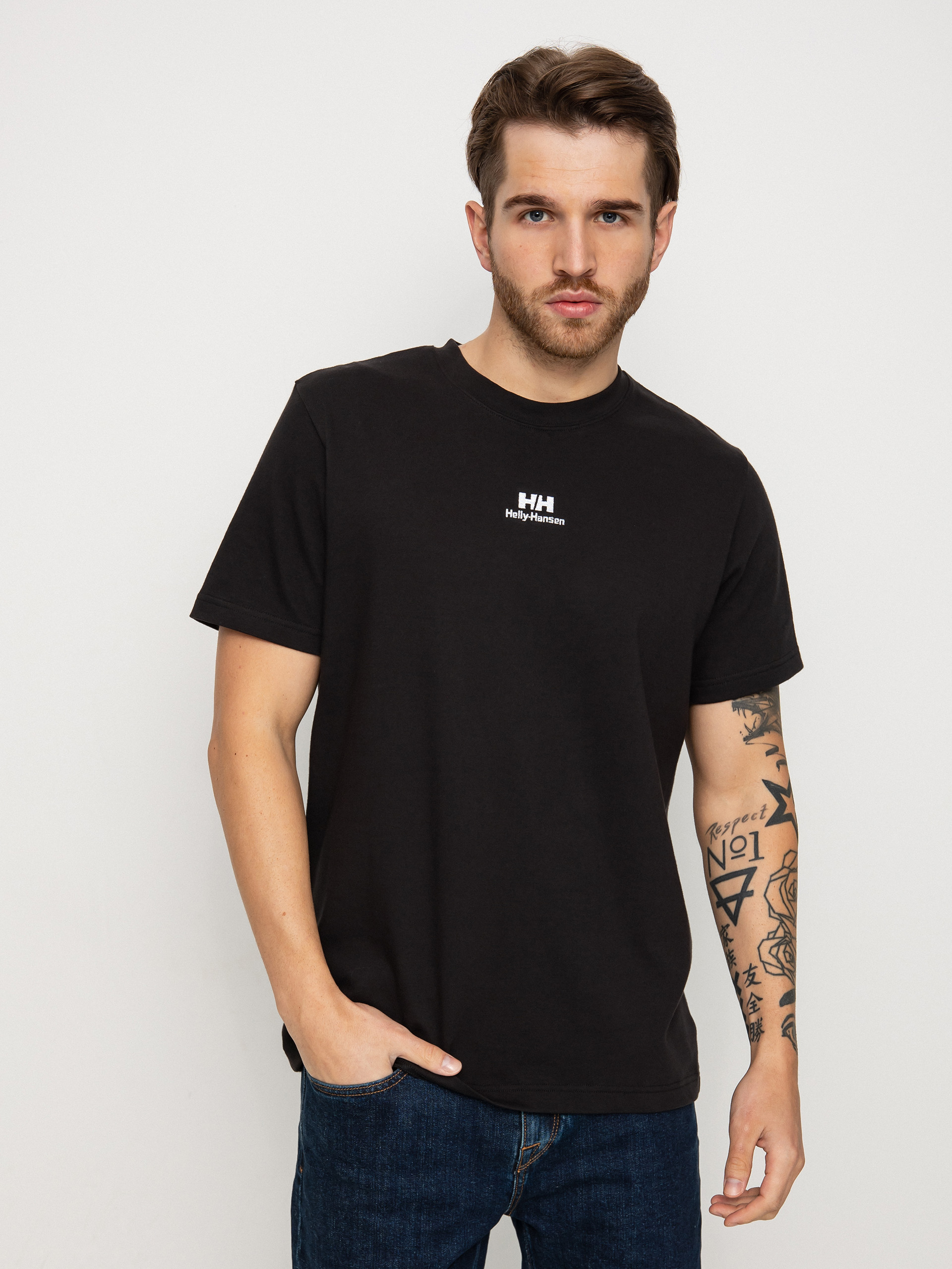 Helly Hansen Yu Patch T-shirt (black)