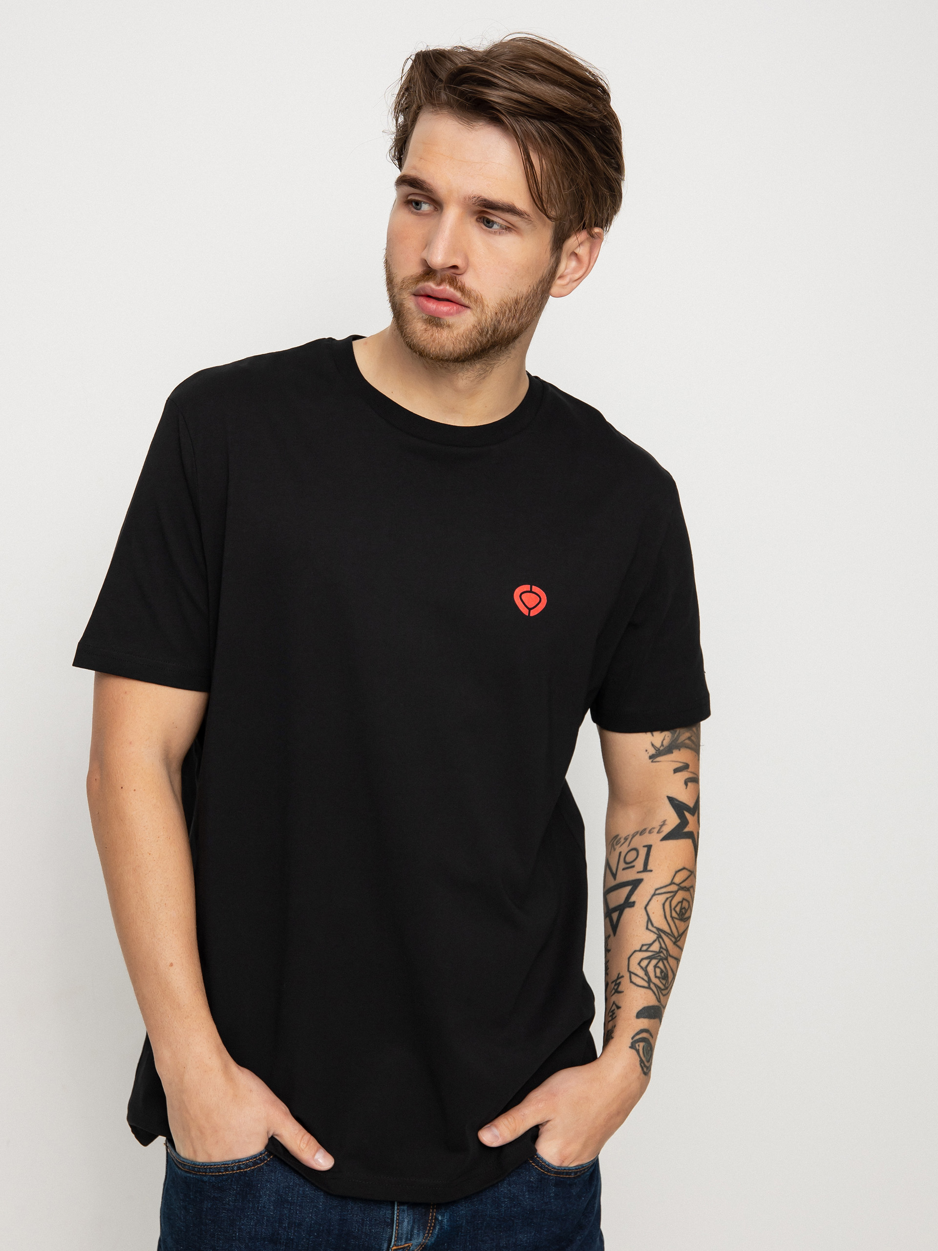 Circa Mini Icon T-shirt (black/red)