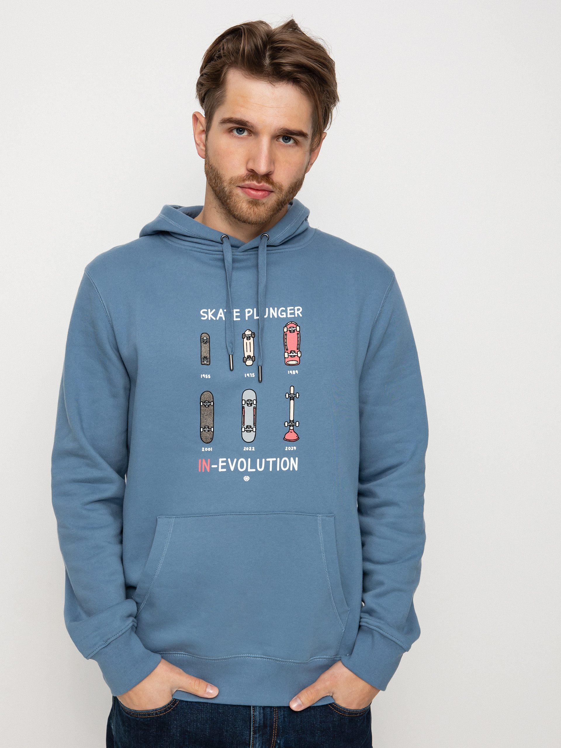 Circa Plunger Sweatshirt (nordic blue)