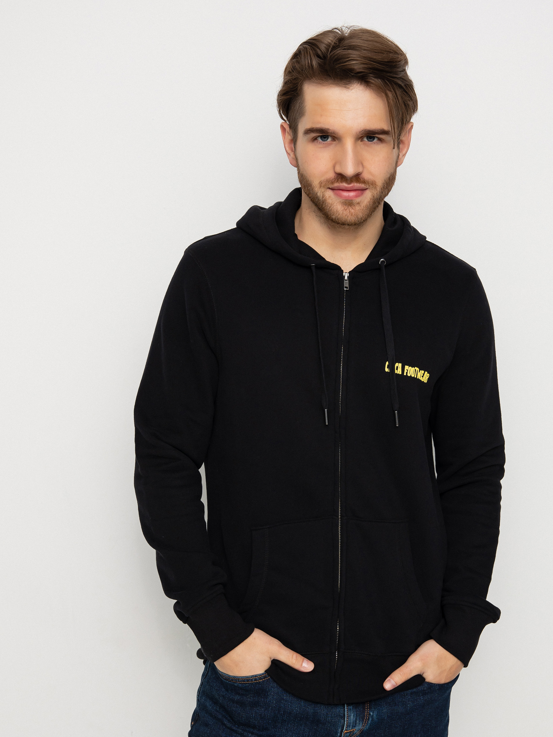 Circa Shr Cheese Zip Sweatshirt (black)