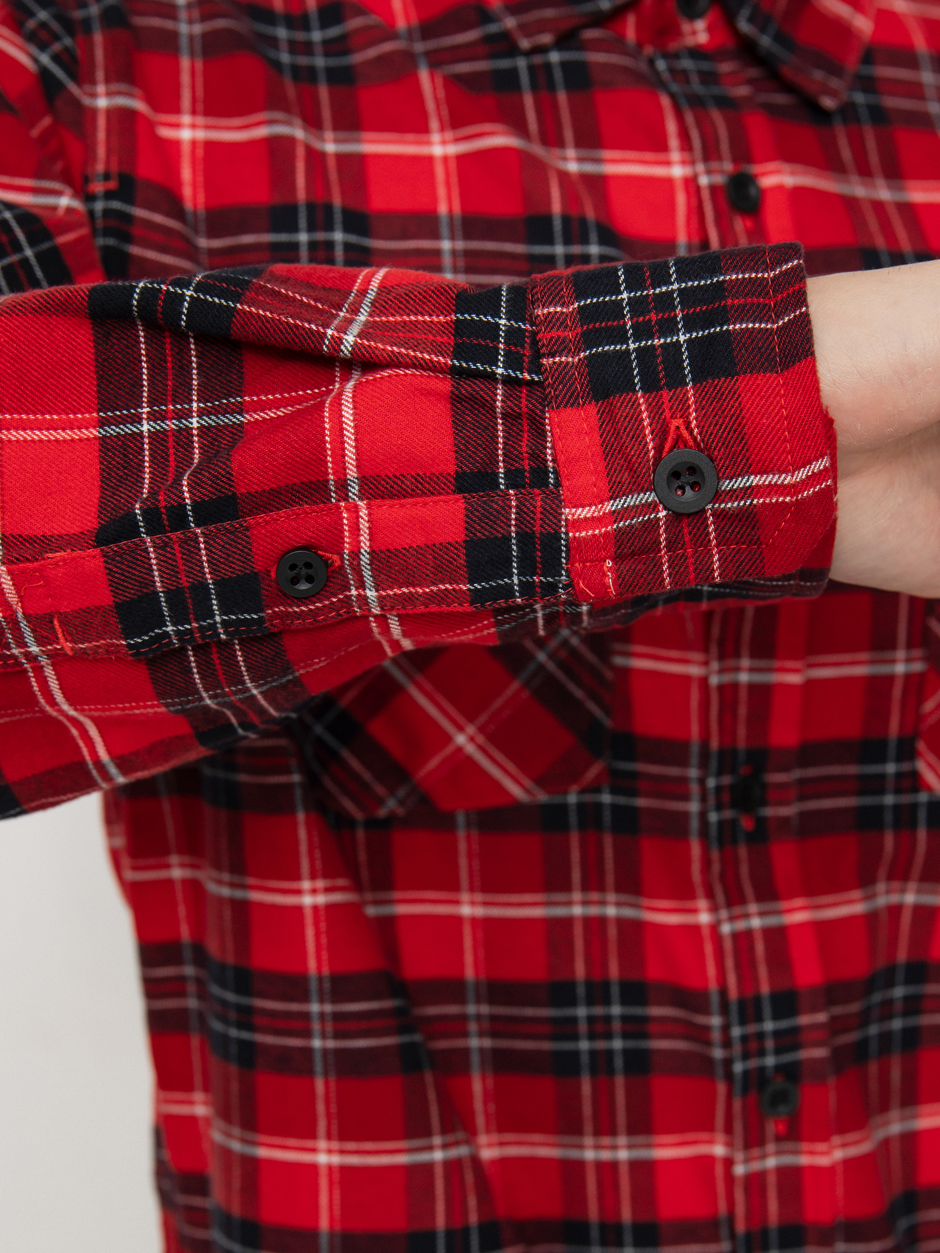 Burton Favorite Flannel Shirt (tomato bradley plaid)