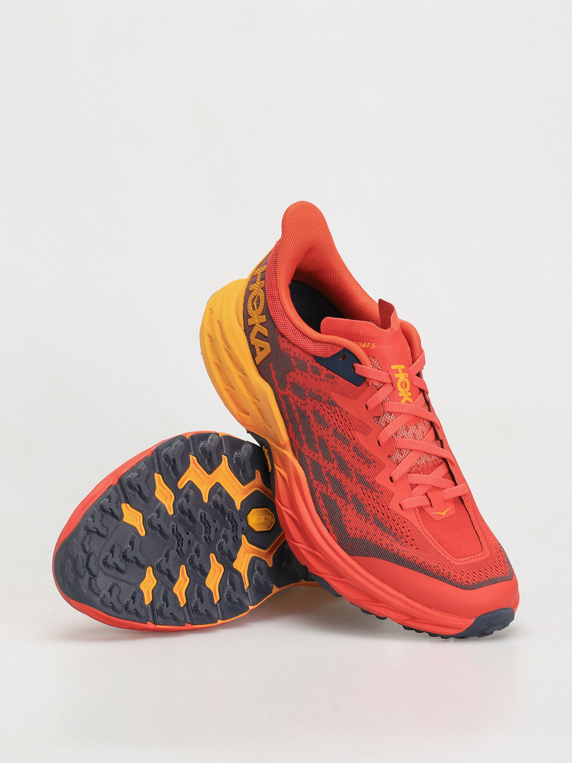 Hoka One One Speedgoat 5 Shoes (fiesta/radiant yellow)