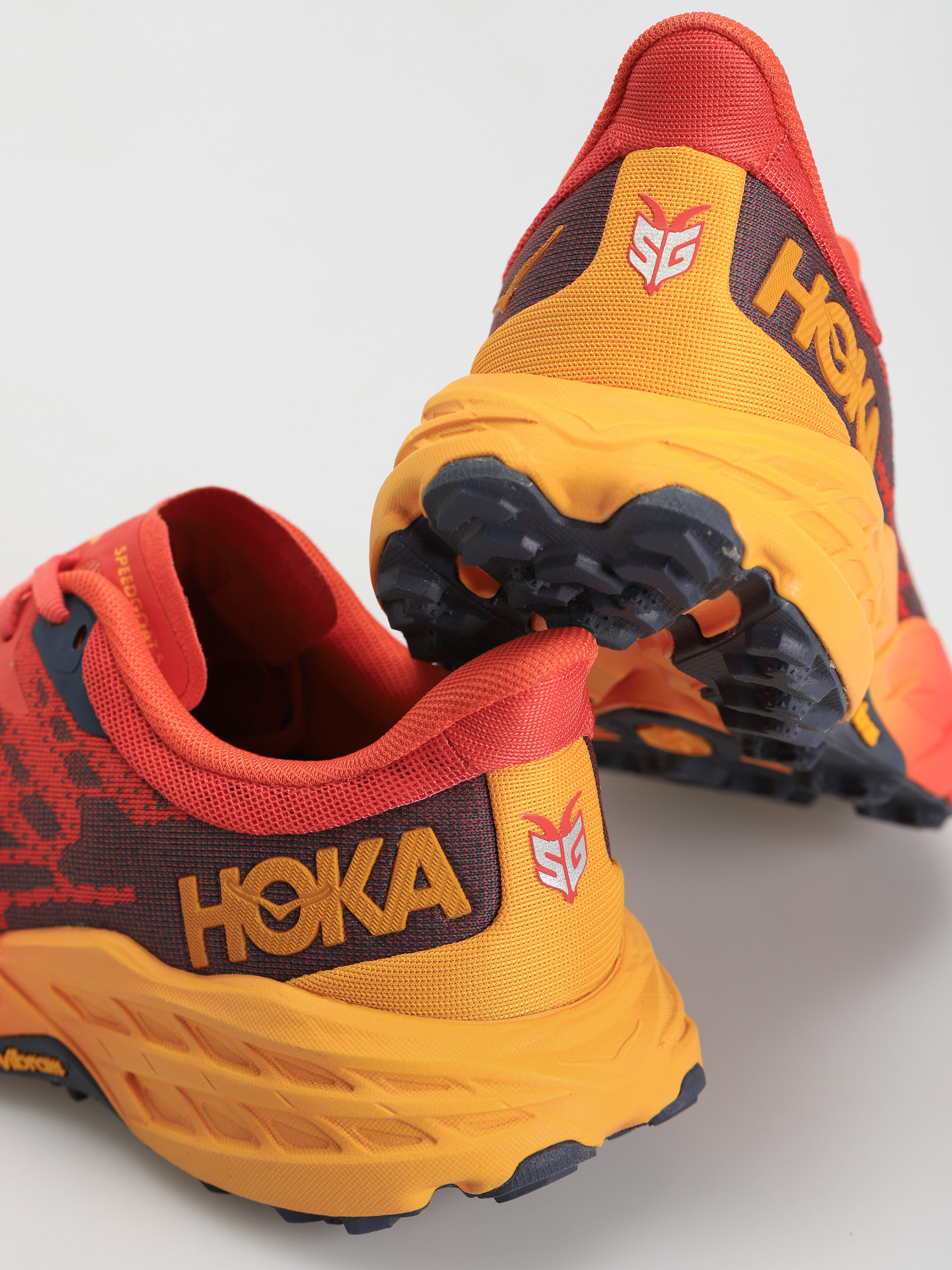 Hoka One One Speedgoat 5 Shoes (fiesta/radiant yellow)