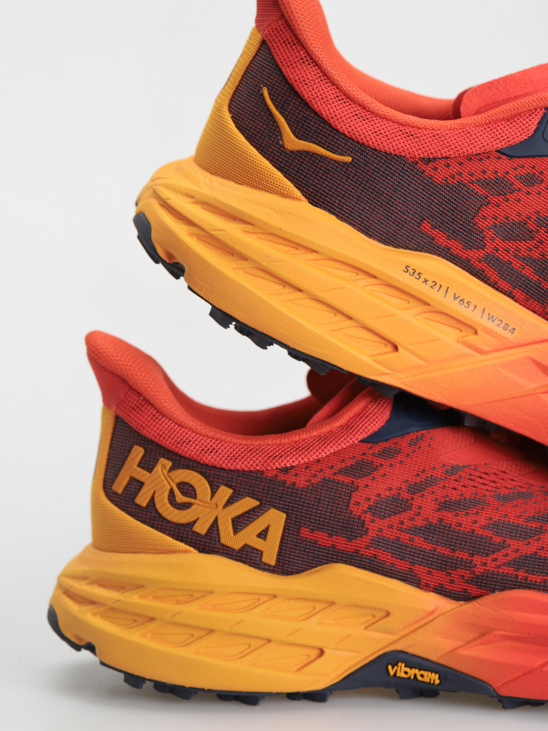 Hoka One One Speedgoat 5 Shoes (fiesta/radiant yellow)