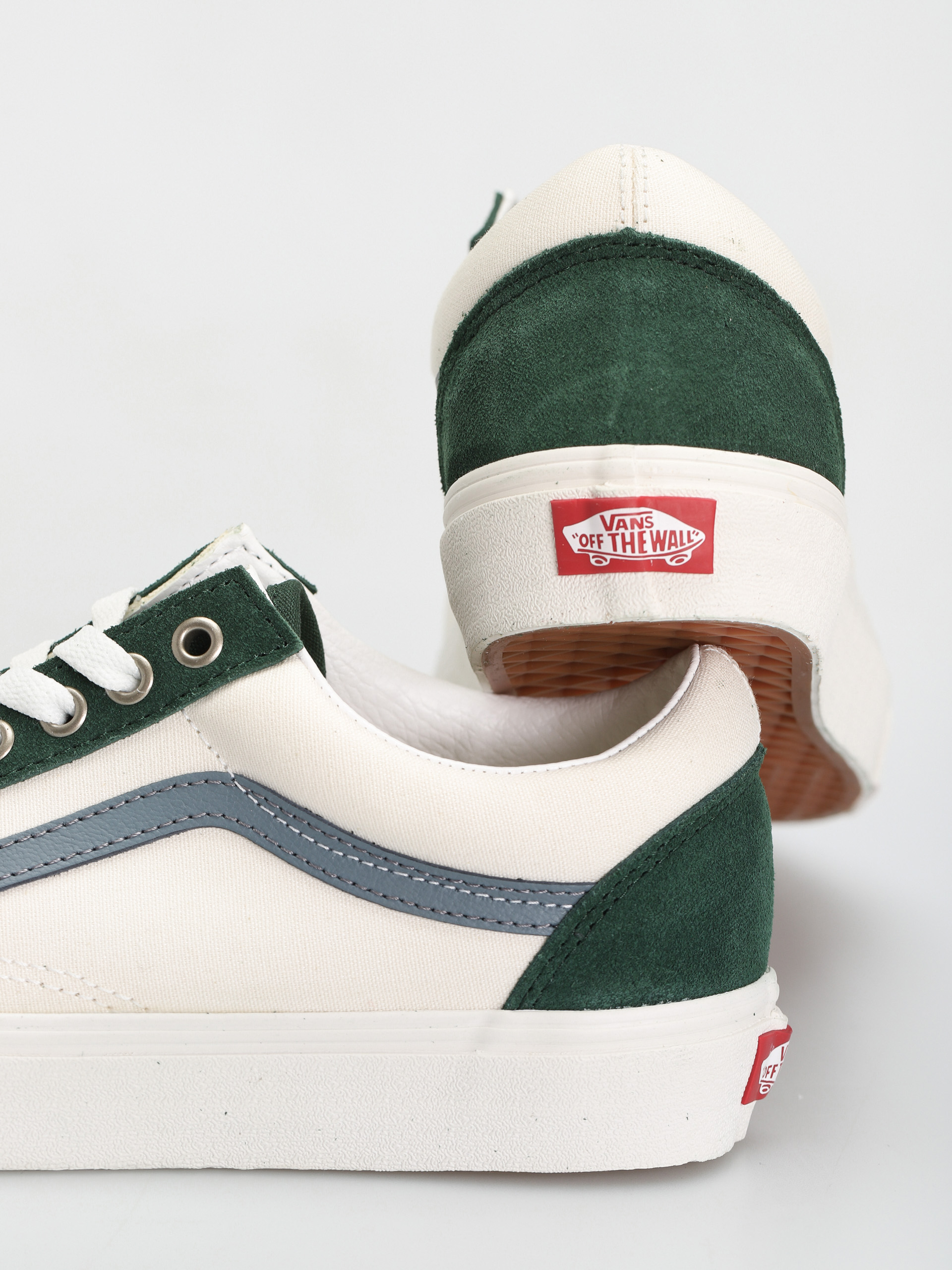 Vans Old Skool Shoes (varsity canvas blue/green)