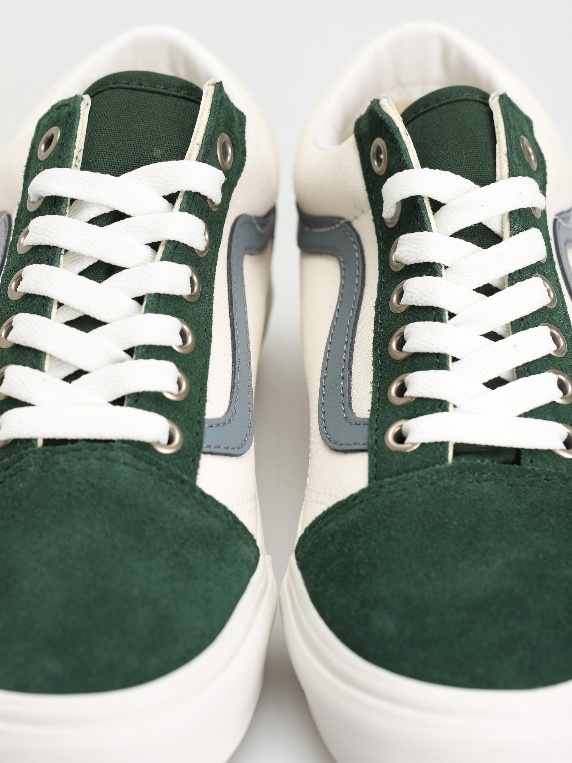 Vans Old Skool Shoes (varsity canvas blue/green)