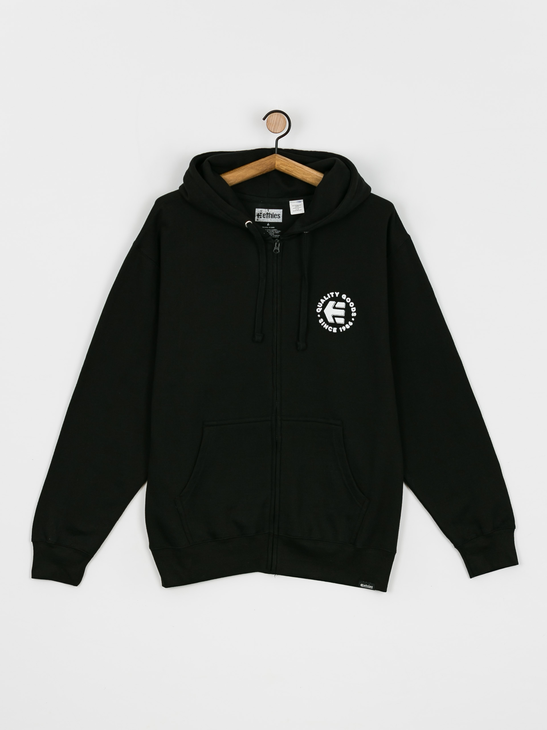 Etnies Since 1986 Zip Hoodie (black/white)