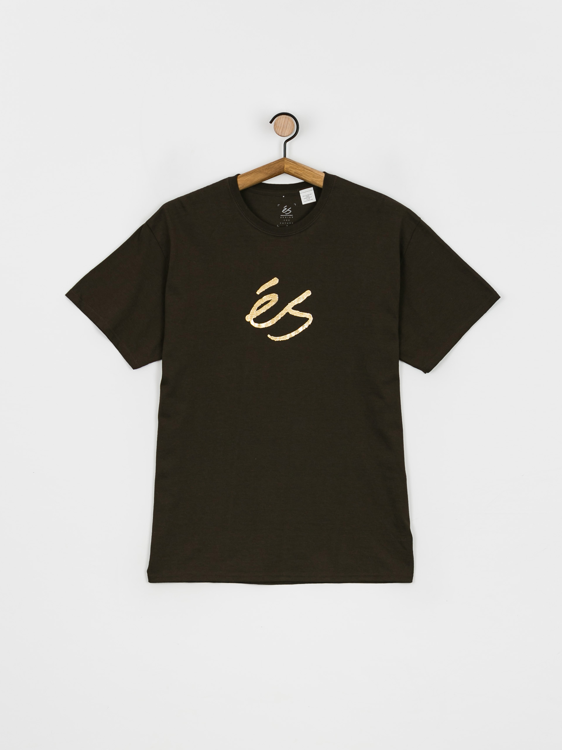 eS Foil Script T-shirt (brown)