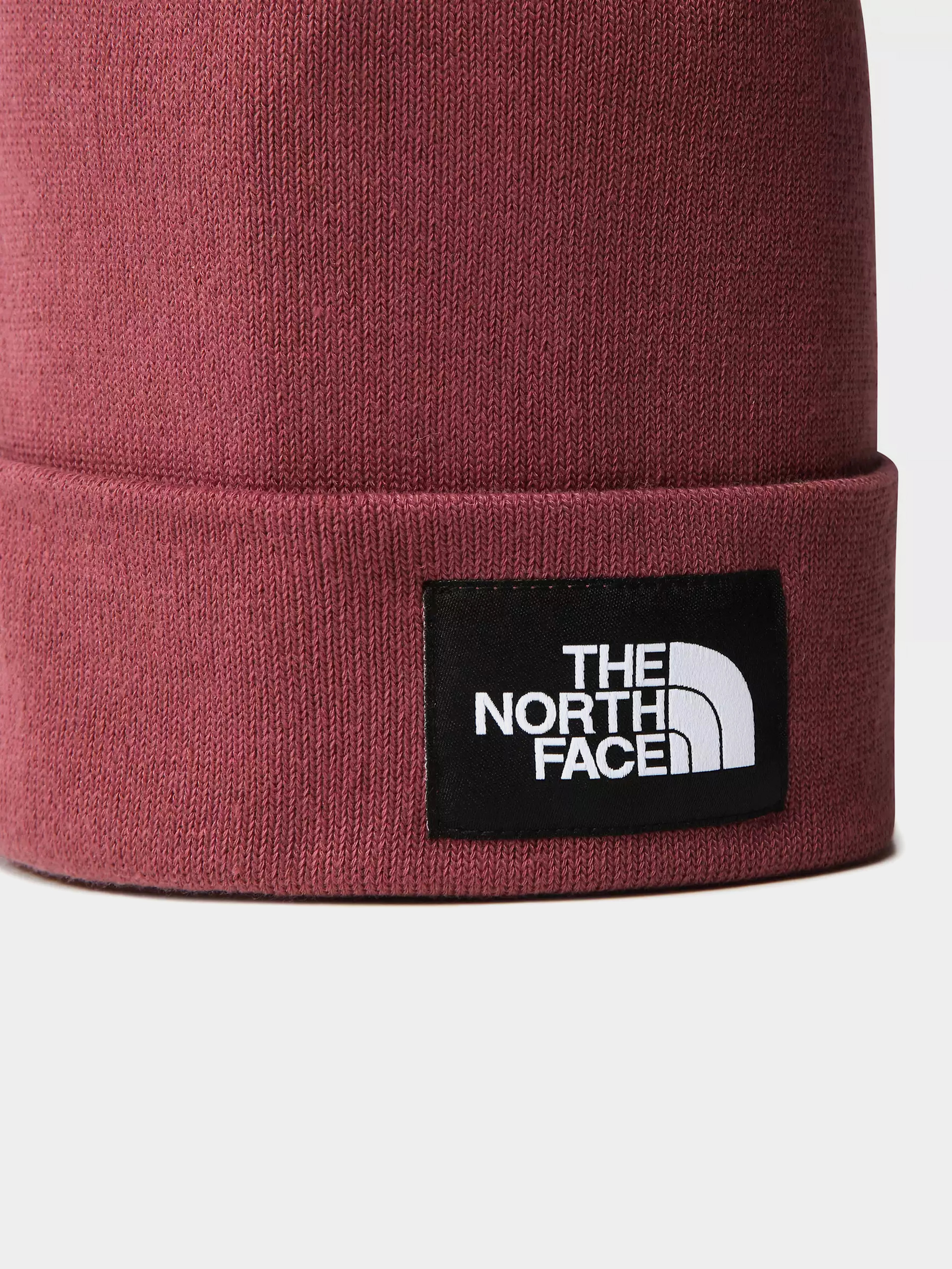 north face dock worker beanie red