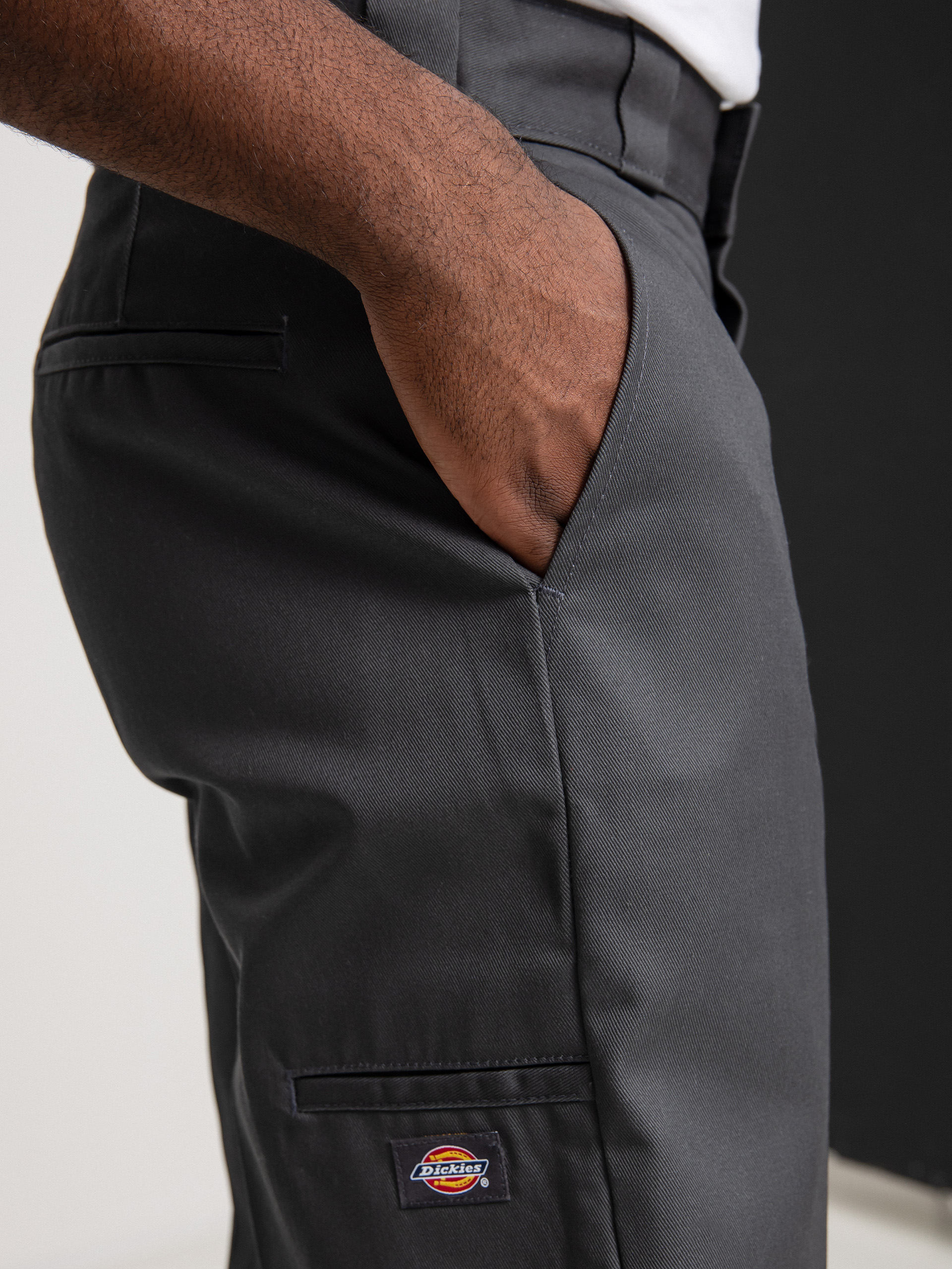 Dickies Double Knee Pants (charcoal grey)