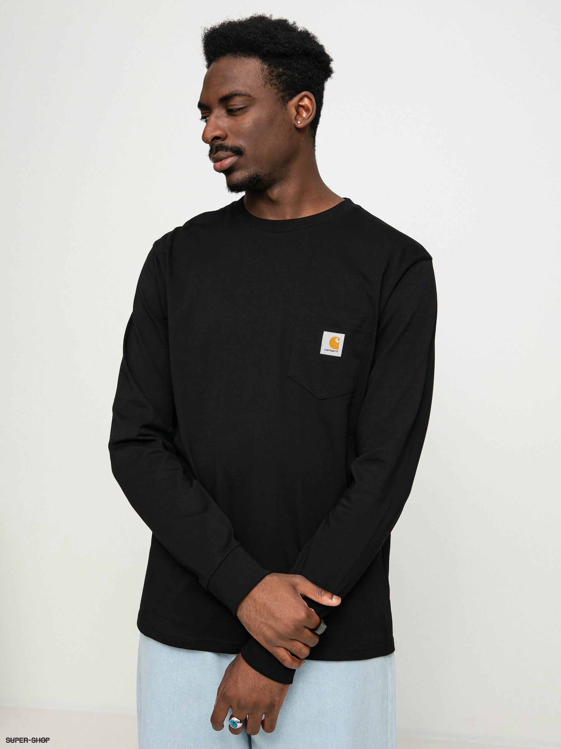 Carhartt WIP Pocket Longsleeve (black)