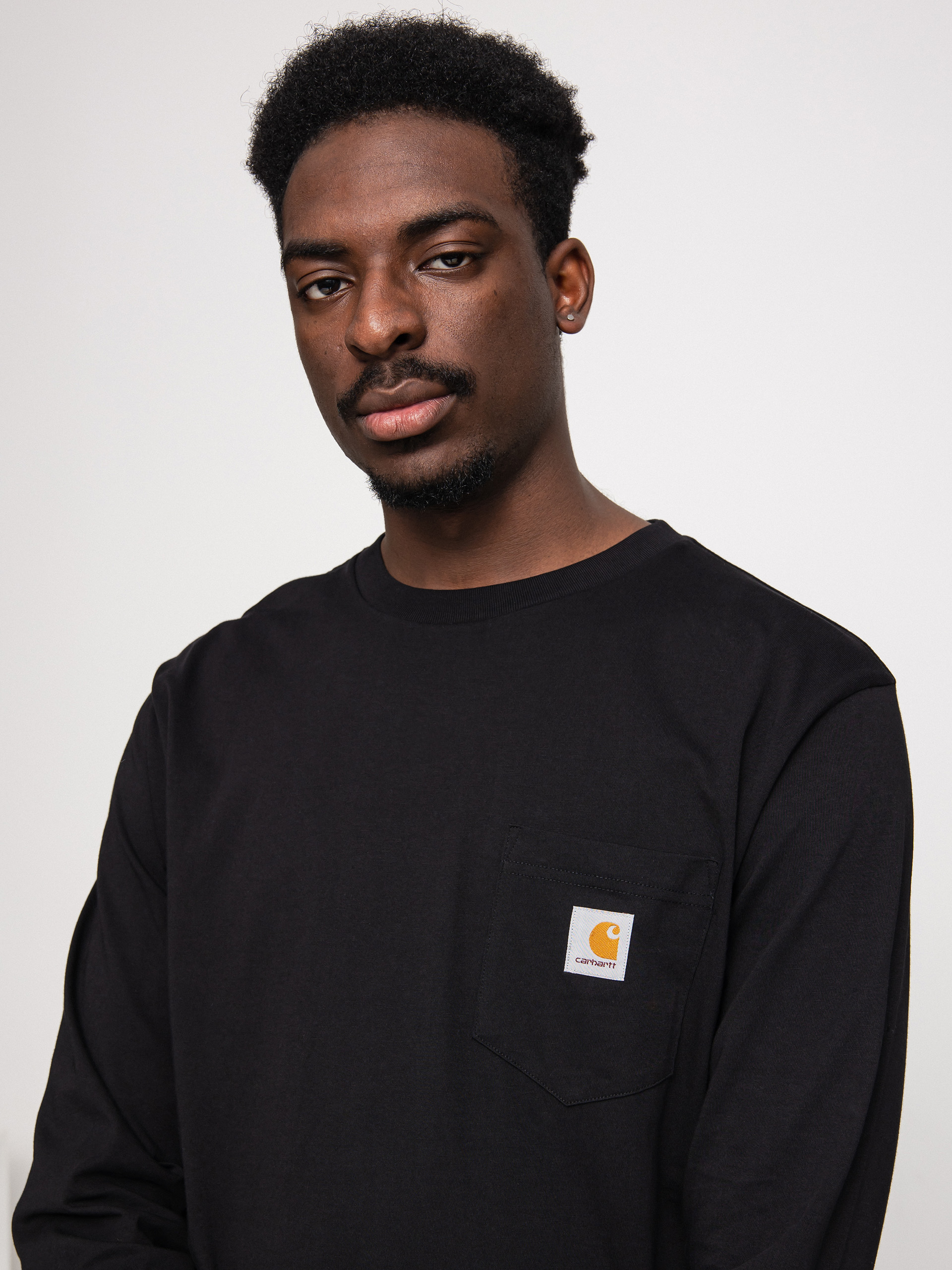 Carhartt WIP Pocket Longsleeve (black)