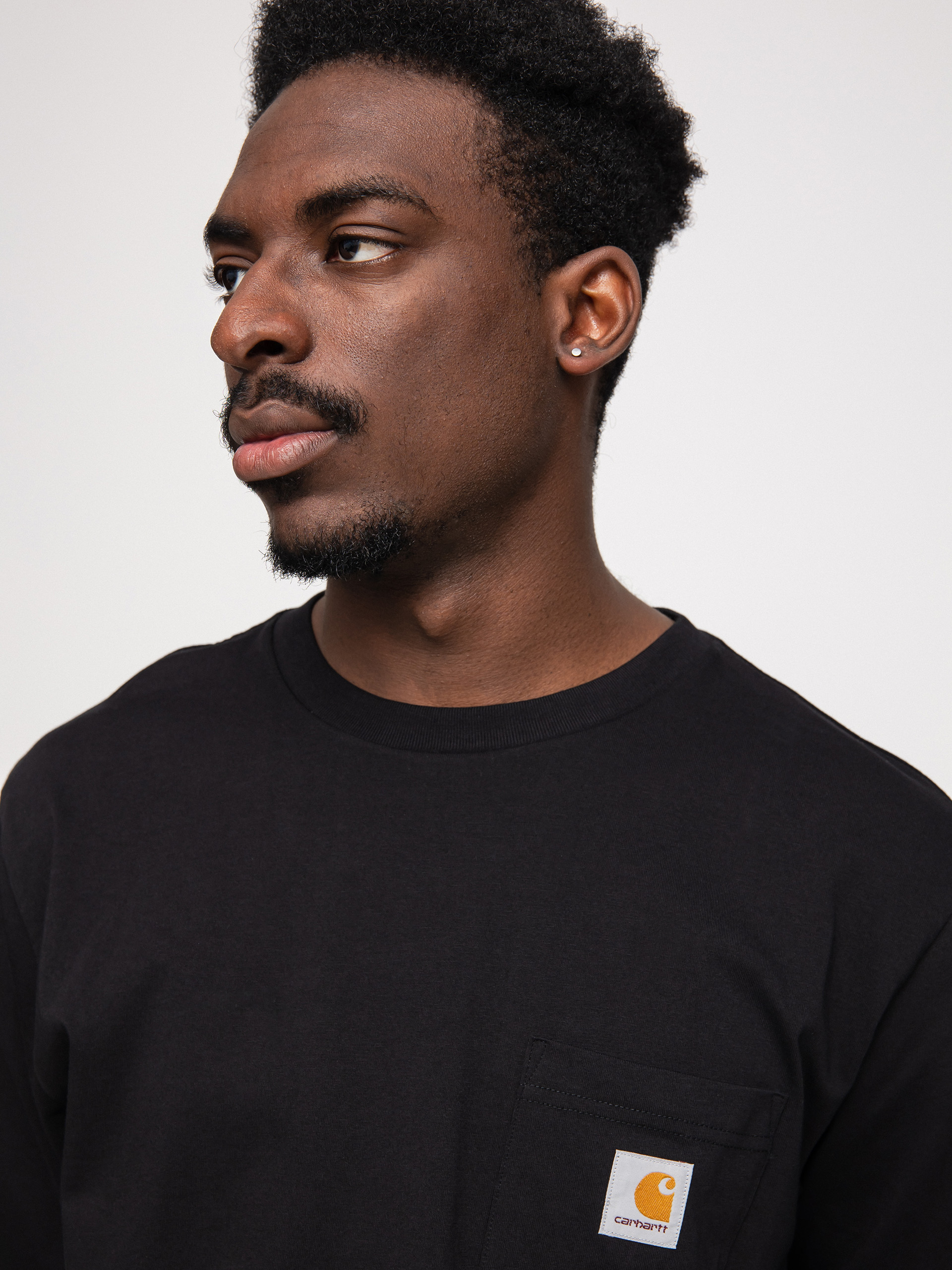 Carhartt WIP Pocket Longsleeve (black)