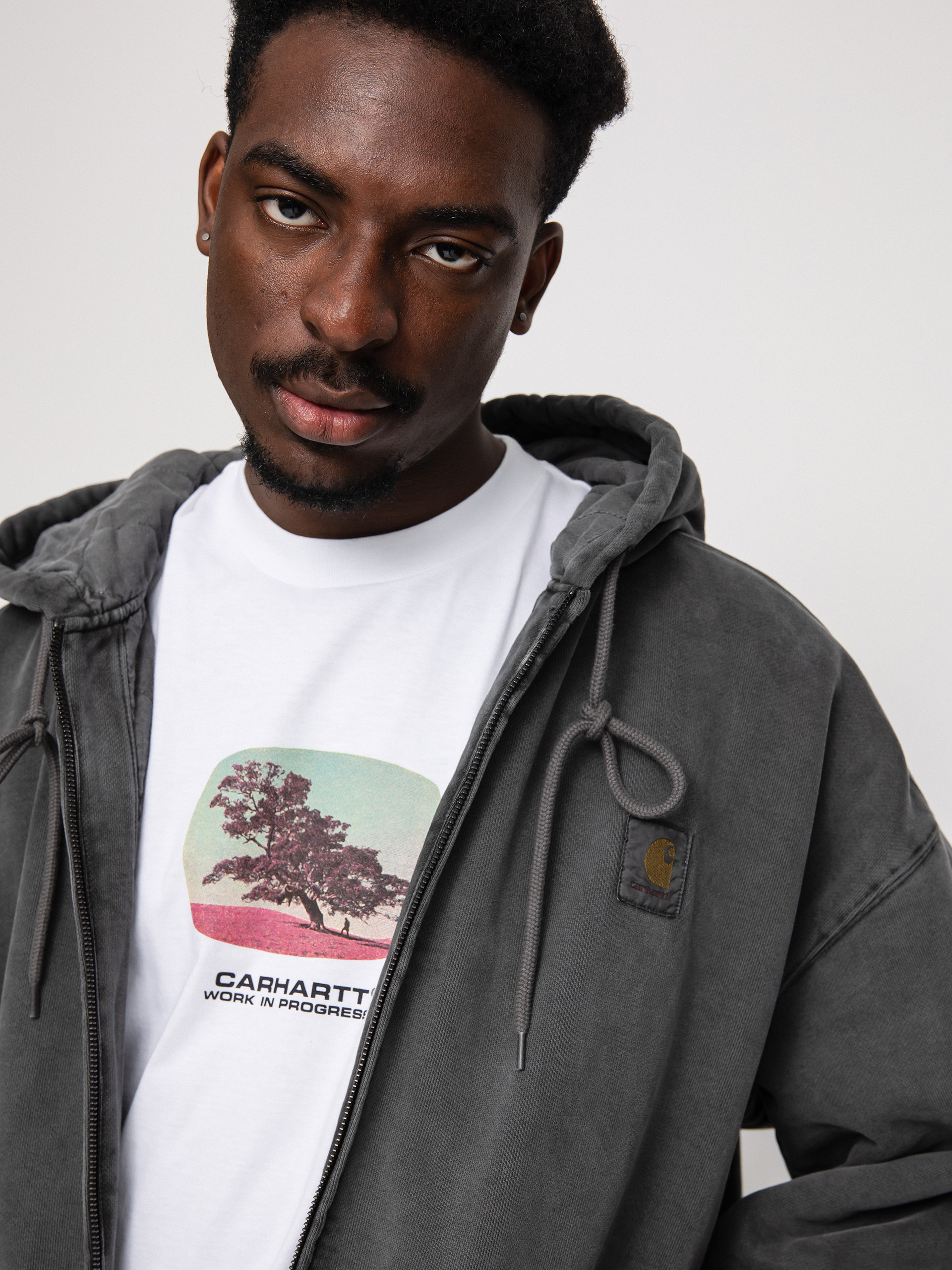 Carhartt WIP Vista Jacket - black, grey (vulcan)