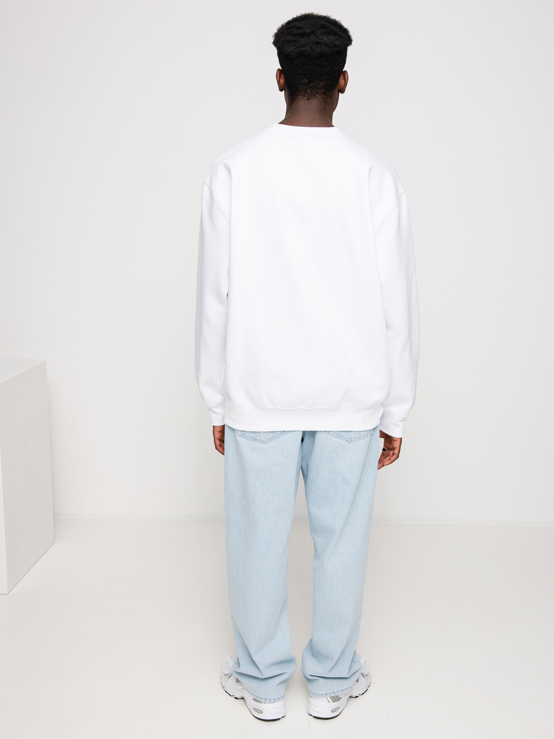 Carhartt WIP Lucky Painter Sweatshirt - white (white/bonsai)