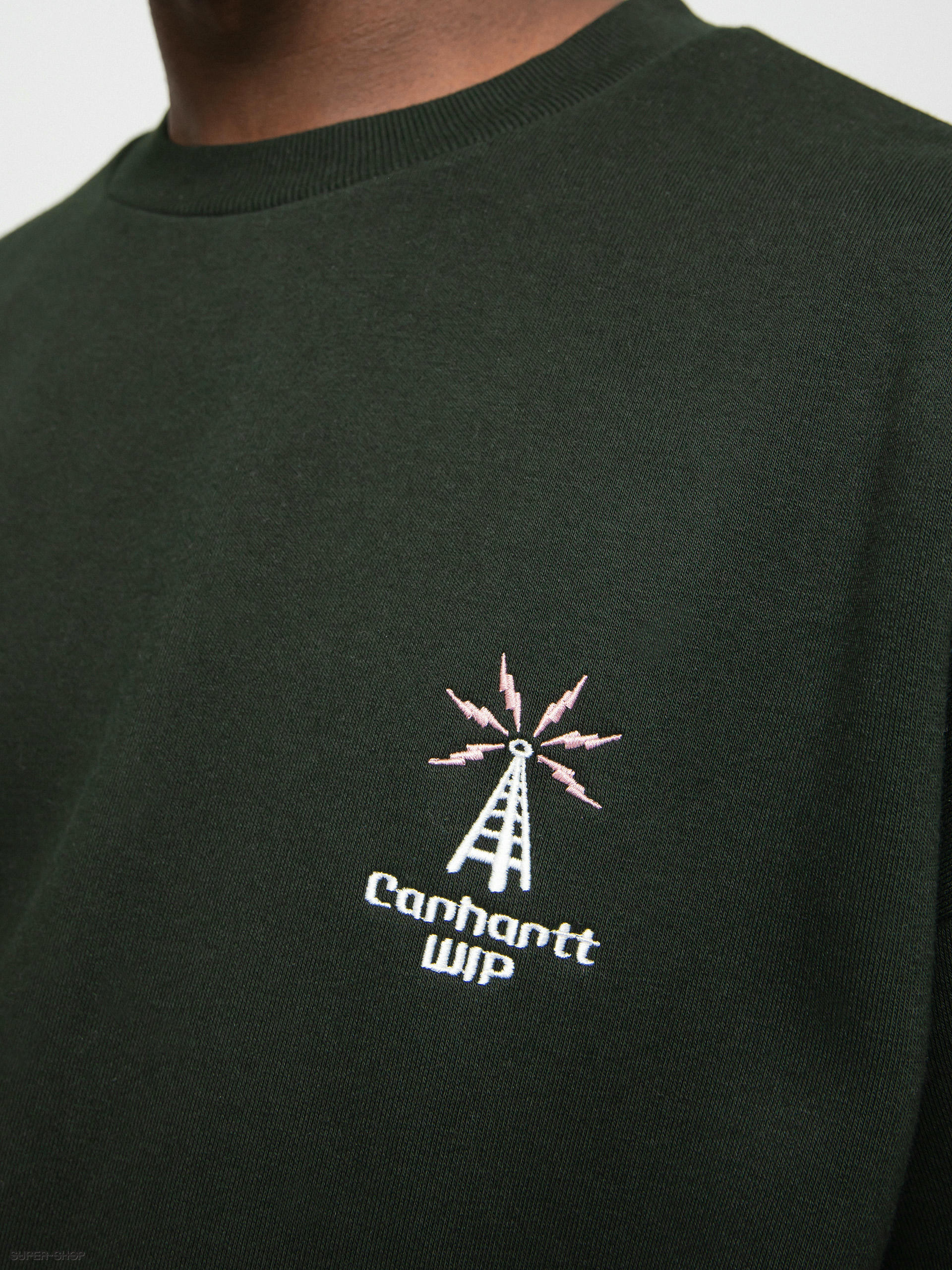 Carhartt WIP Connect Sweatshirt (dark cedar)