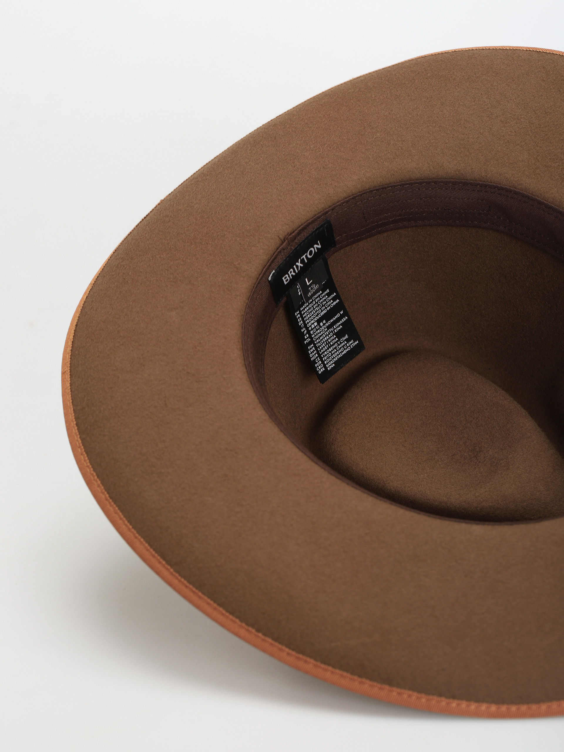 Brixton Reno Fedora Hat (desert palm)