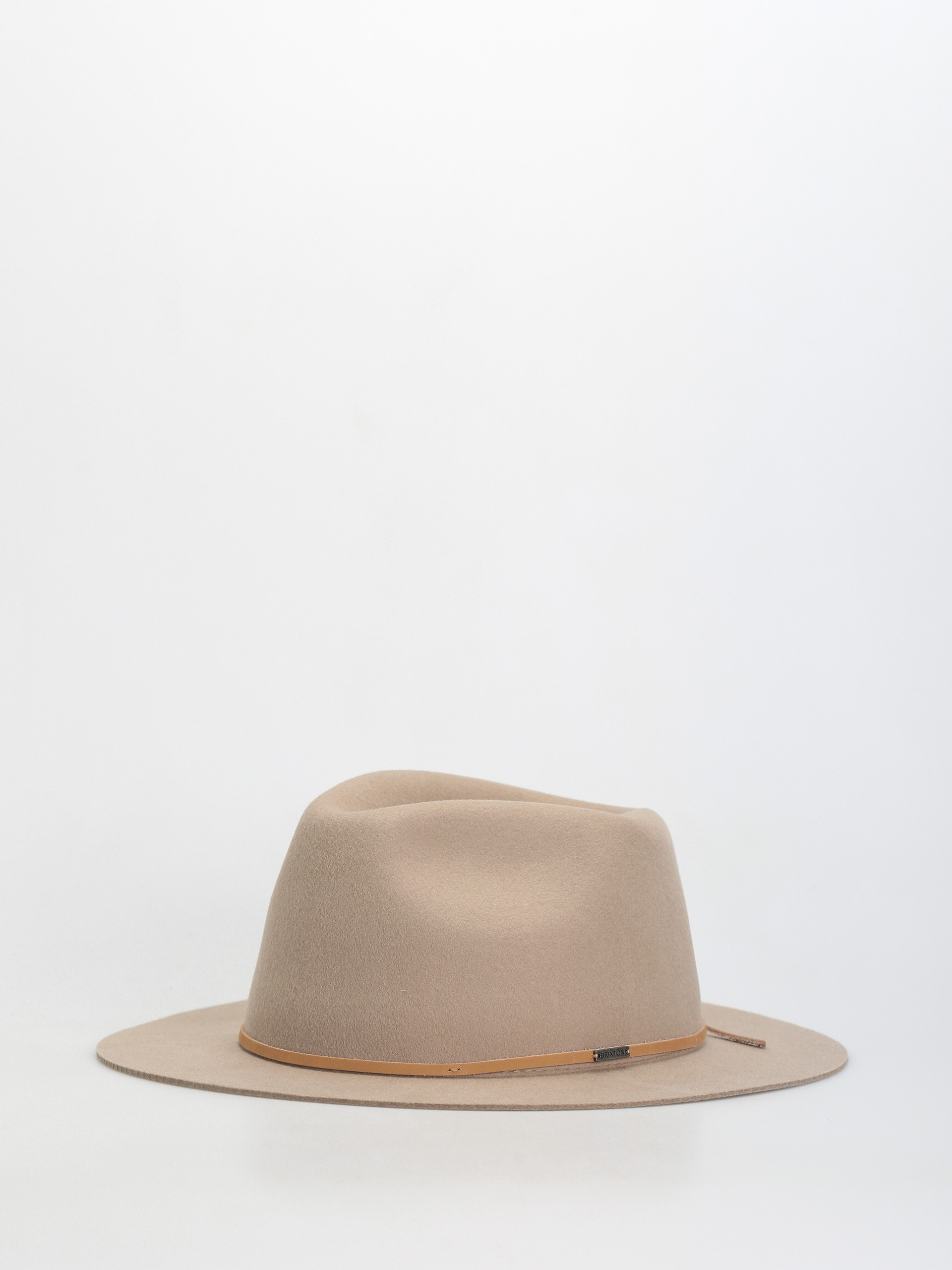 Brixton Wesley Fedora Hat (safari)