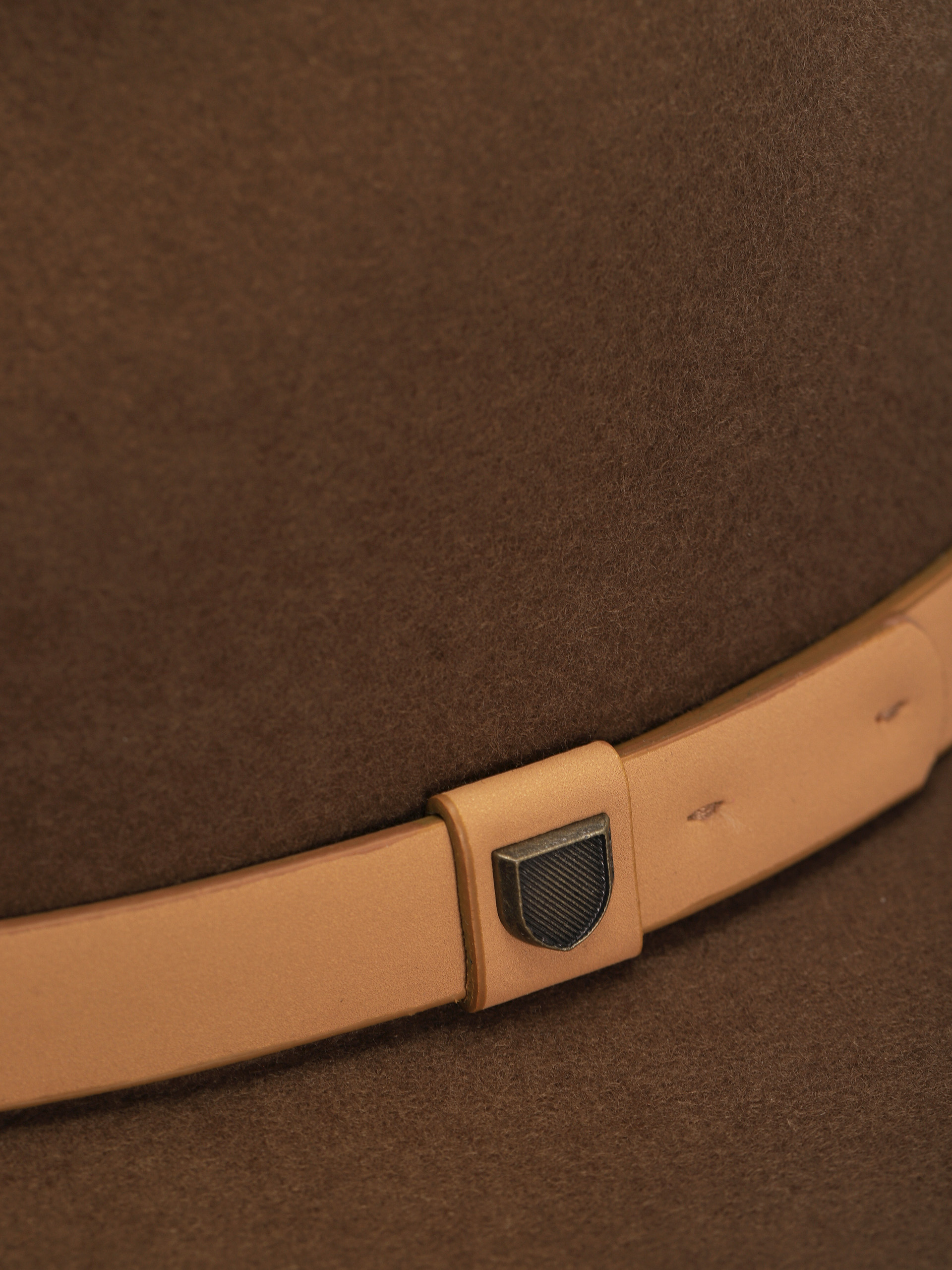 Brixton Messer Fedora Hut (desert palm/natural)