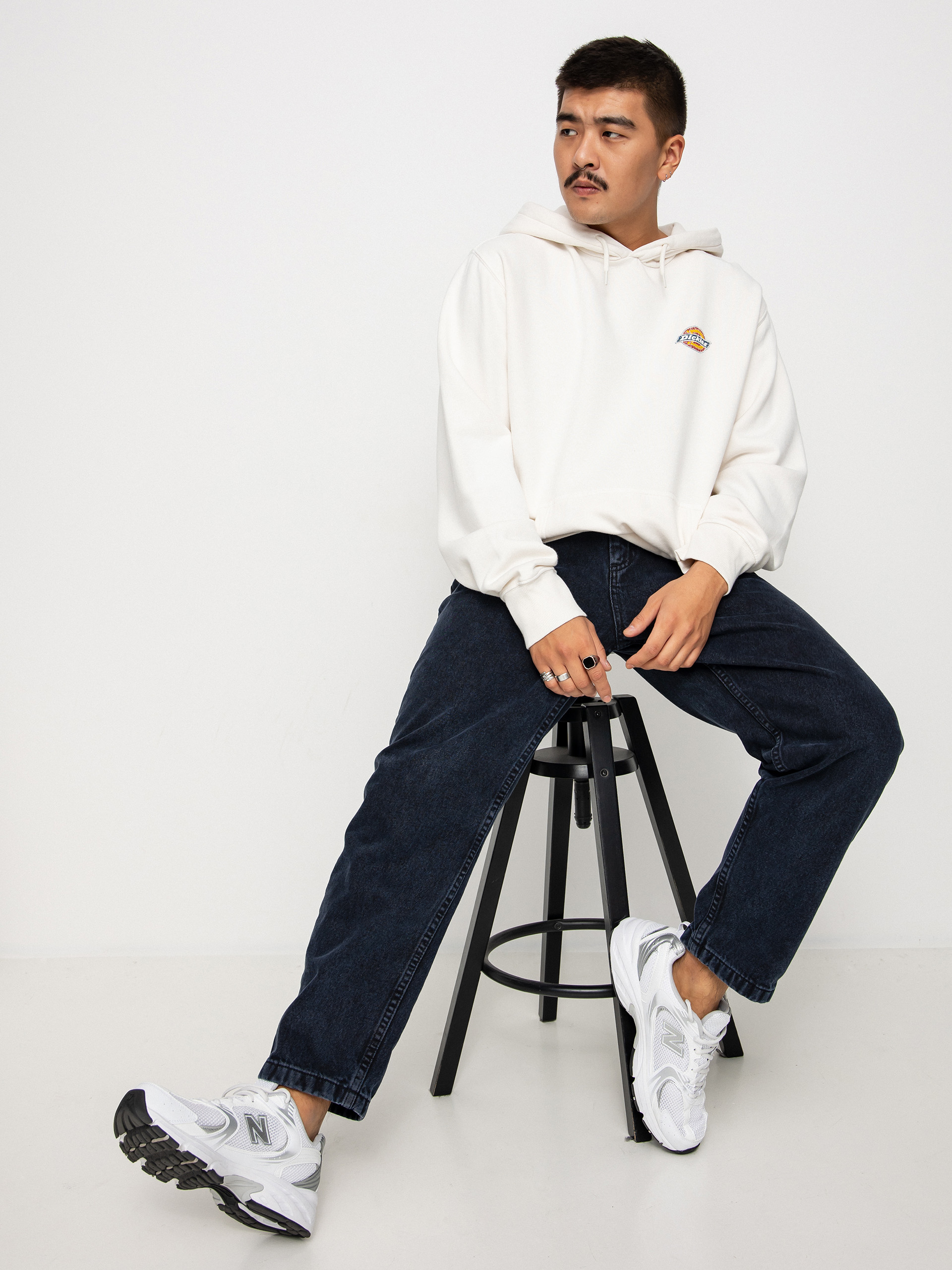 Dickies Icon Washed HD Hoodie (ecru)