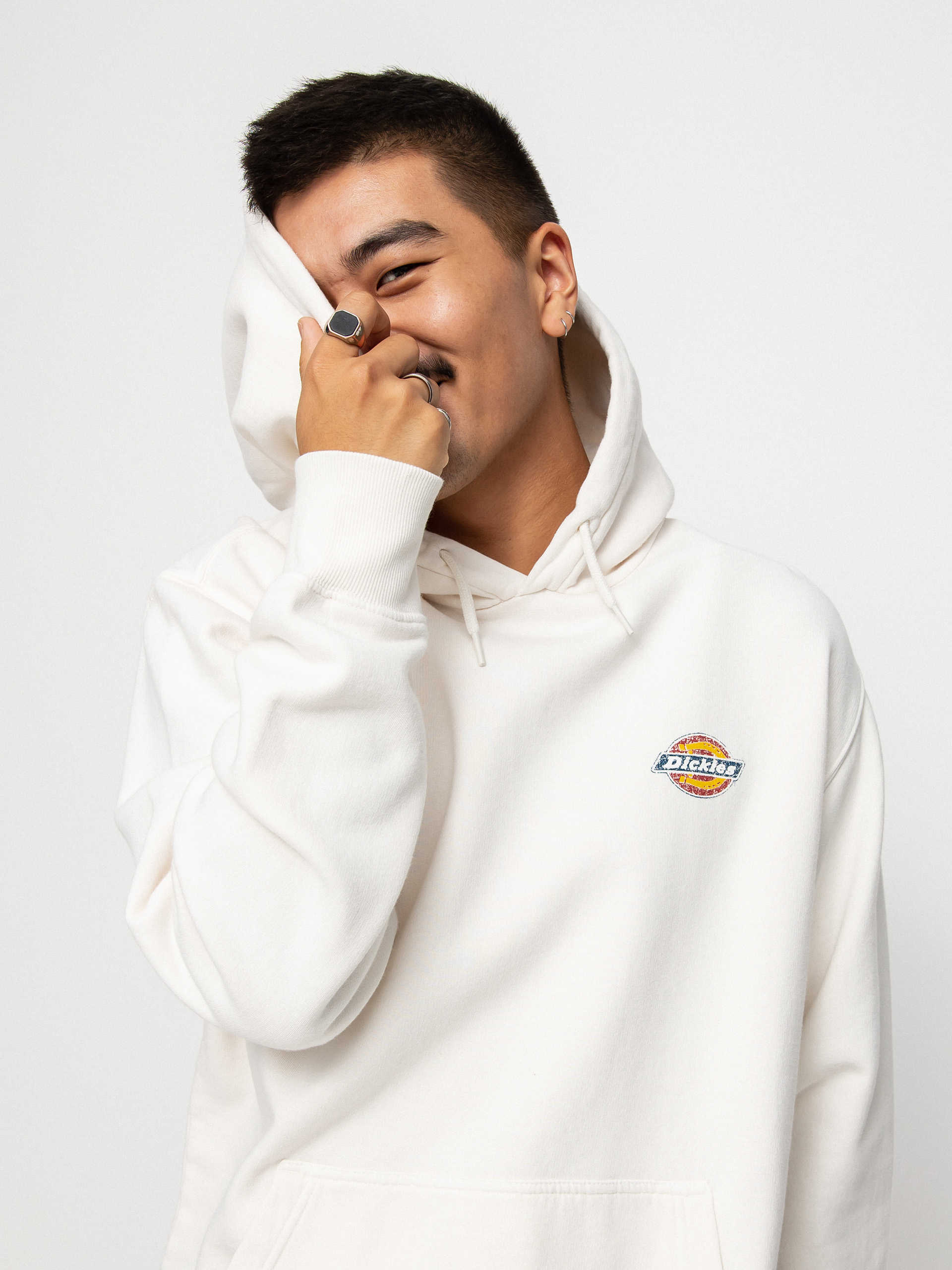 Dickies Icon Washed HD Hoodie (ecru)