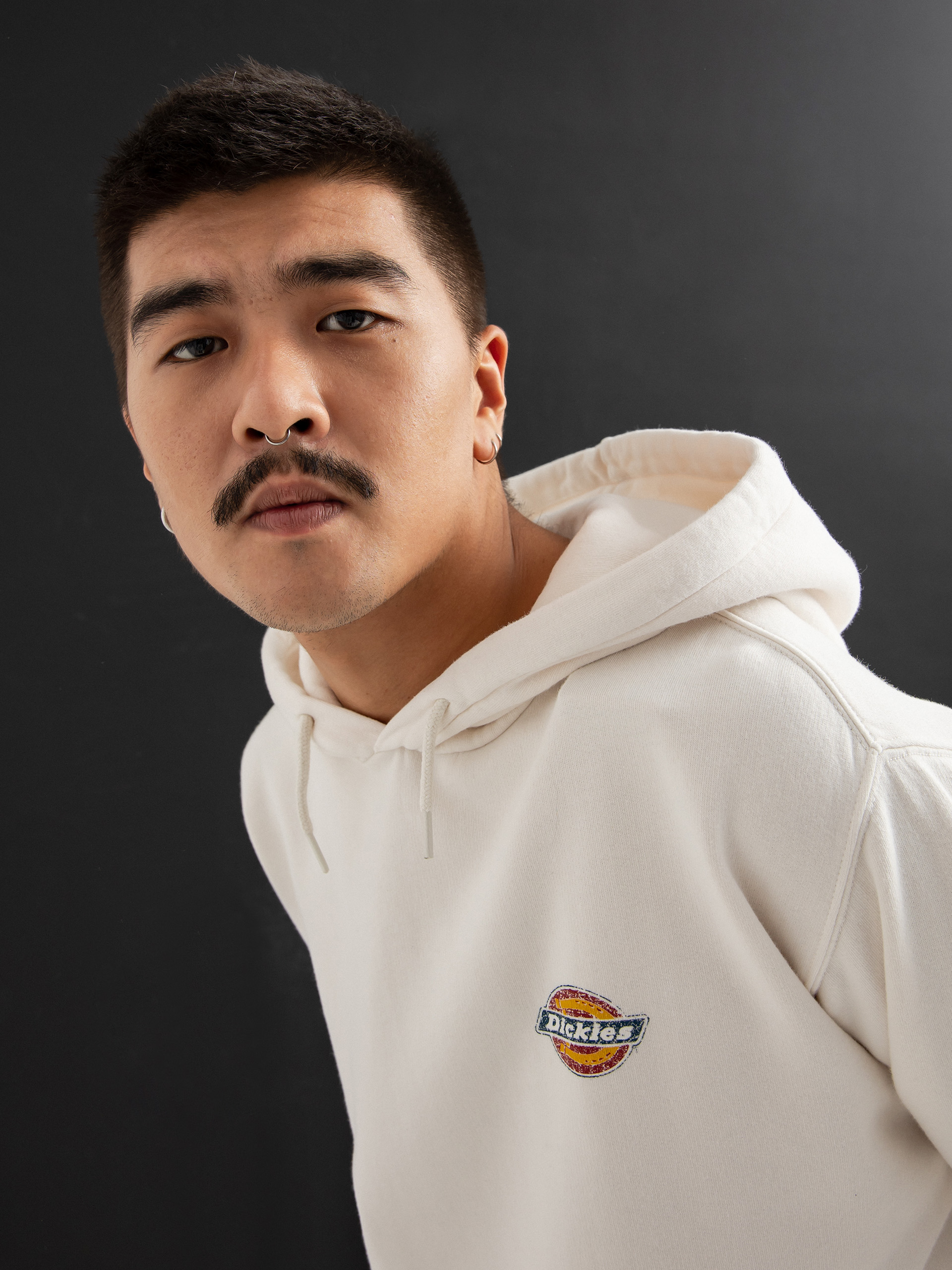 Dickies Icon Washed HD Hoodie (ecru)