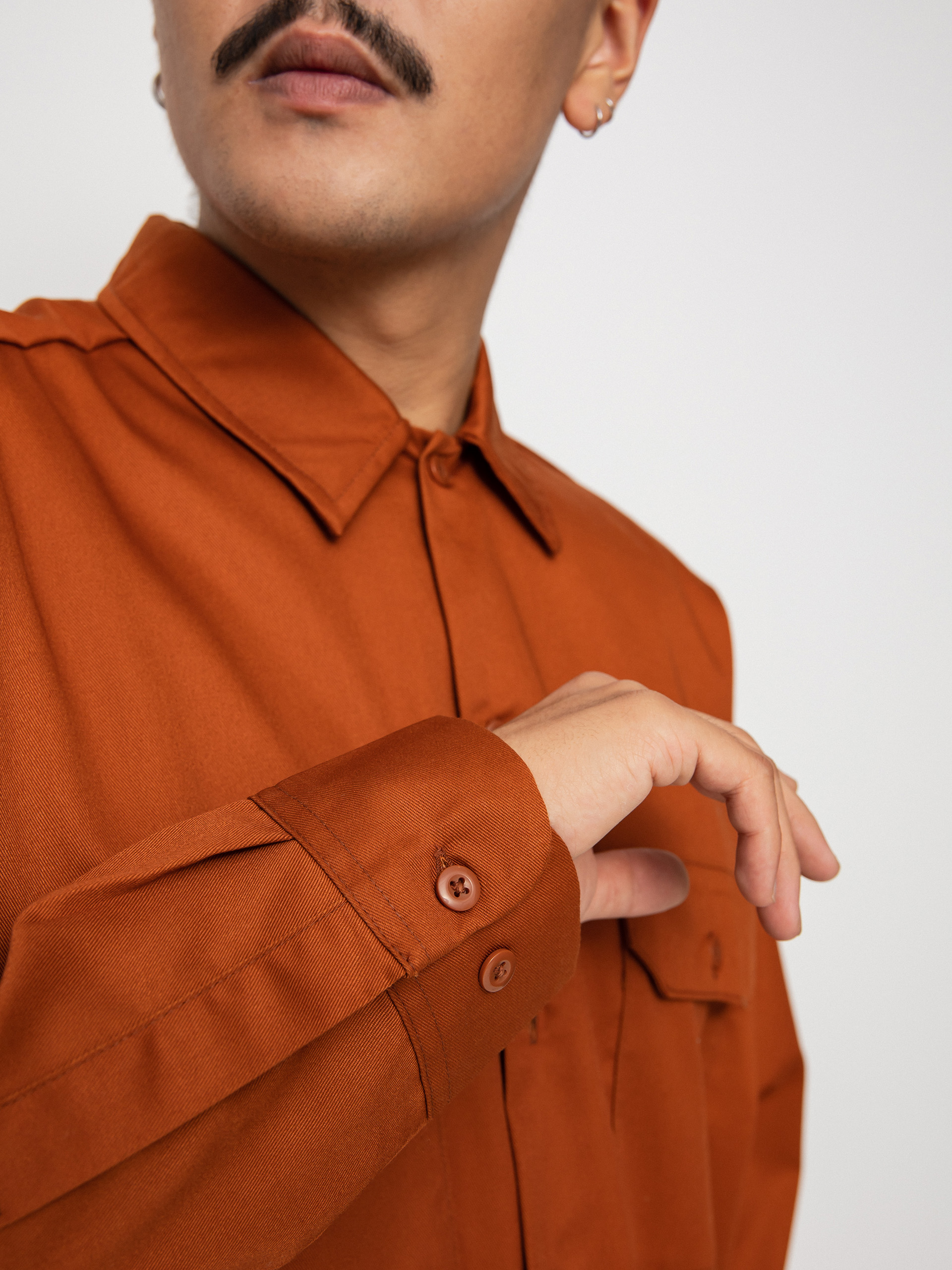 Dickies Work Shirt Hemd (gingerbread)