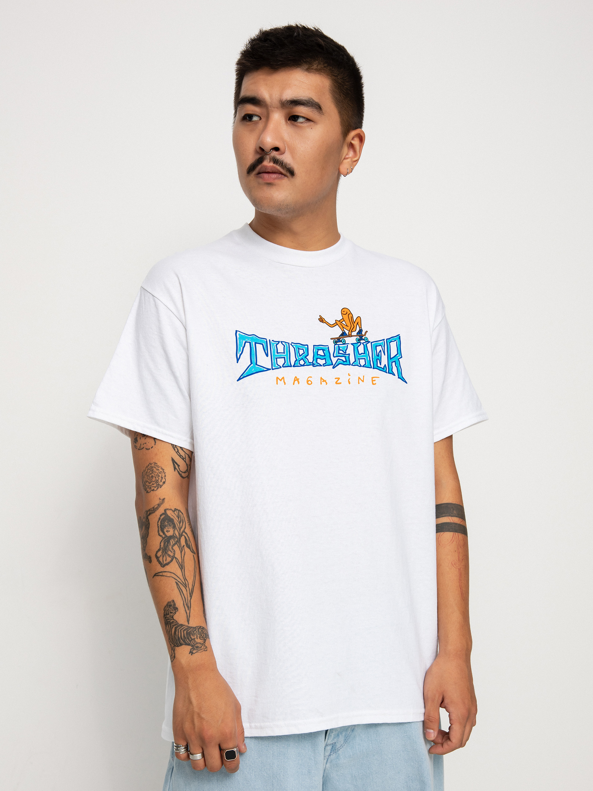 Thrasher Gonz Thumbs Up T-shirt (white)