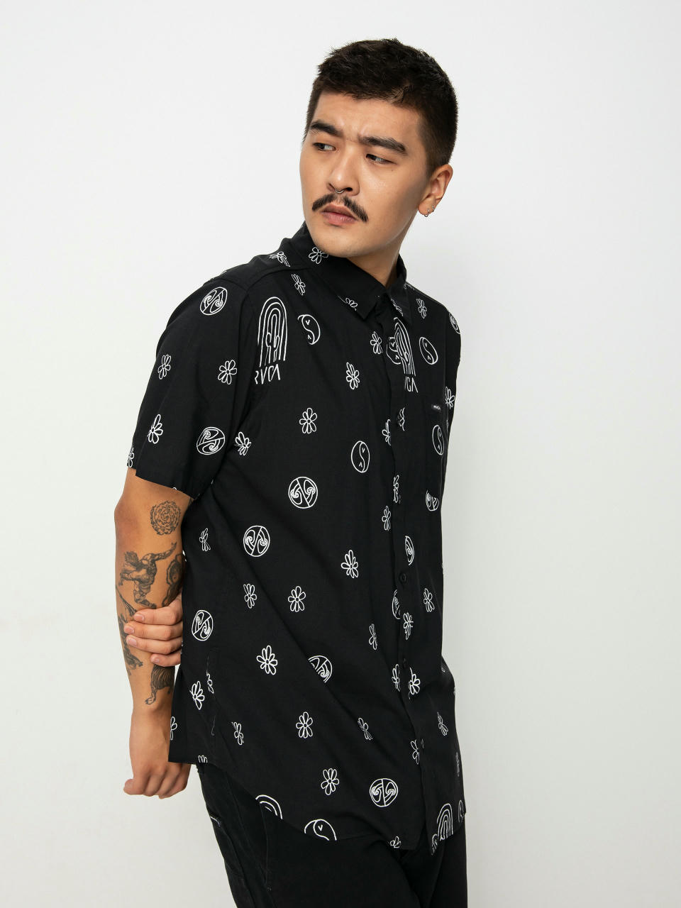 RVCA Hippy Bits Shirt (black)