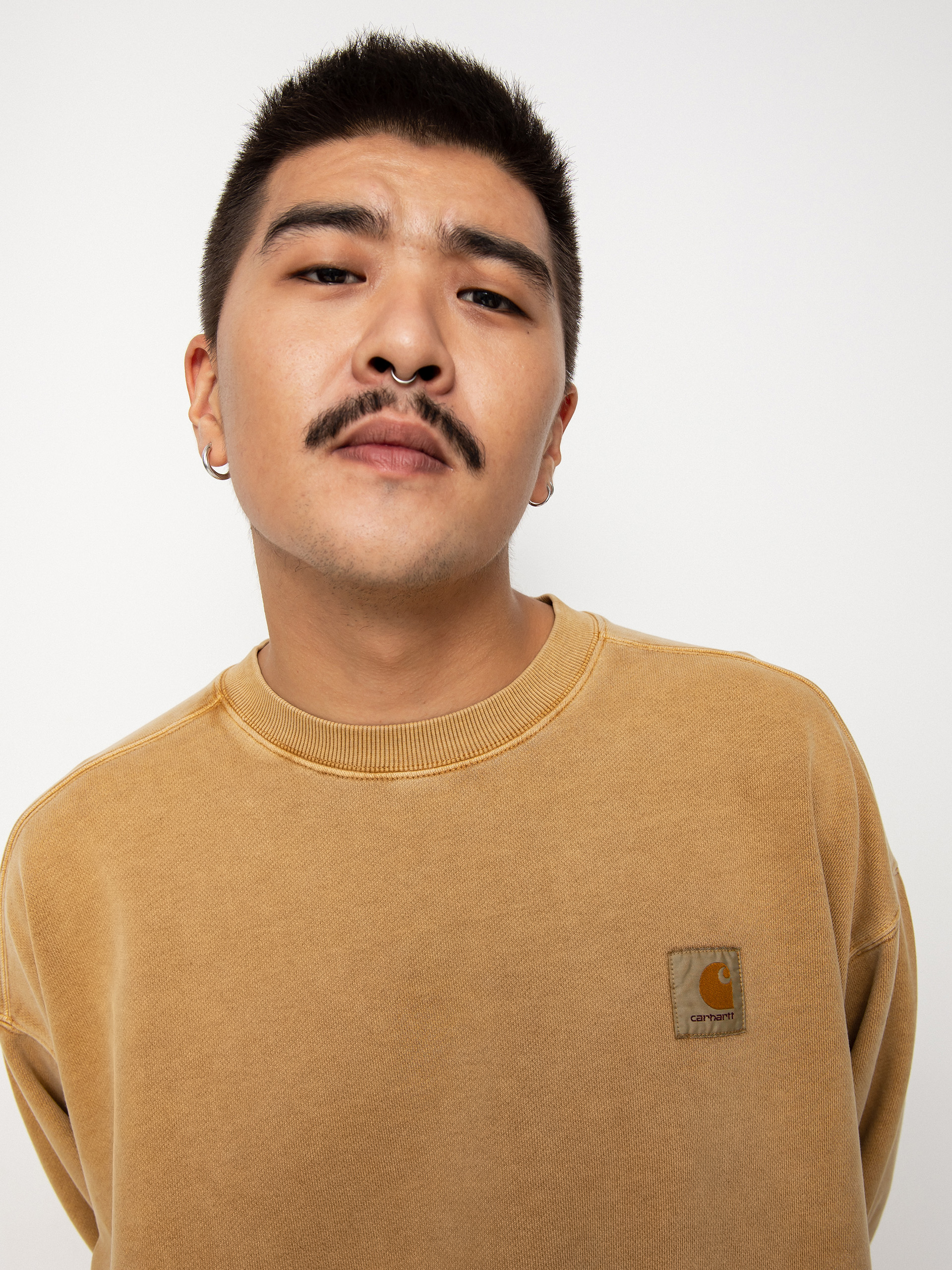 Carhartt WIP Vista Sweatshirt - yellow (dusty h brown)