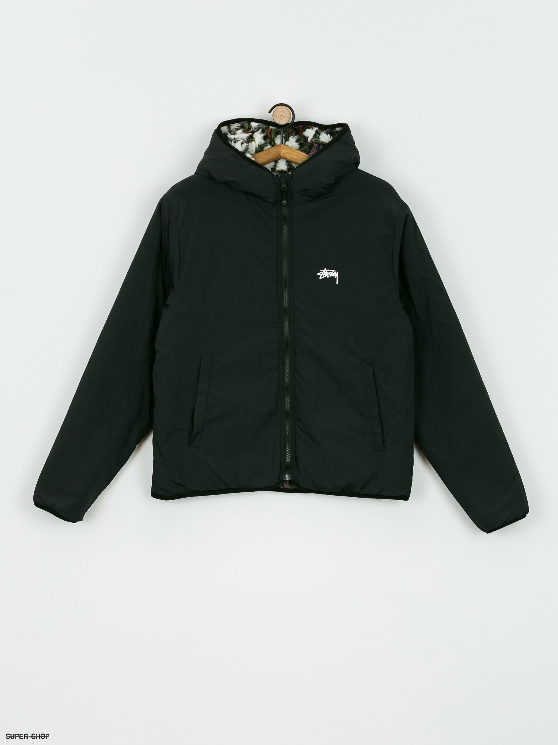 Stussy Pattern Sherpa Jacket (natural)